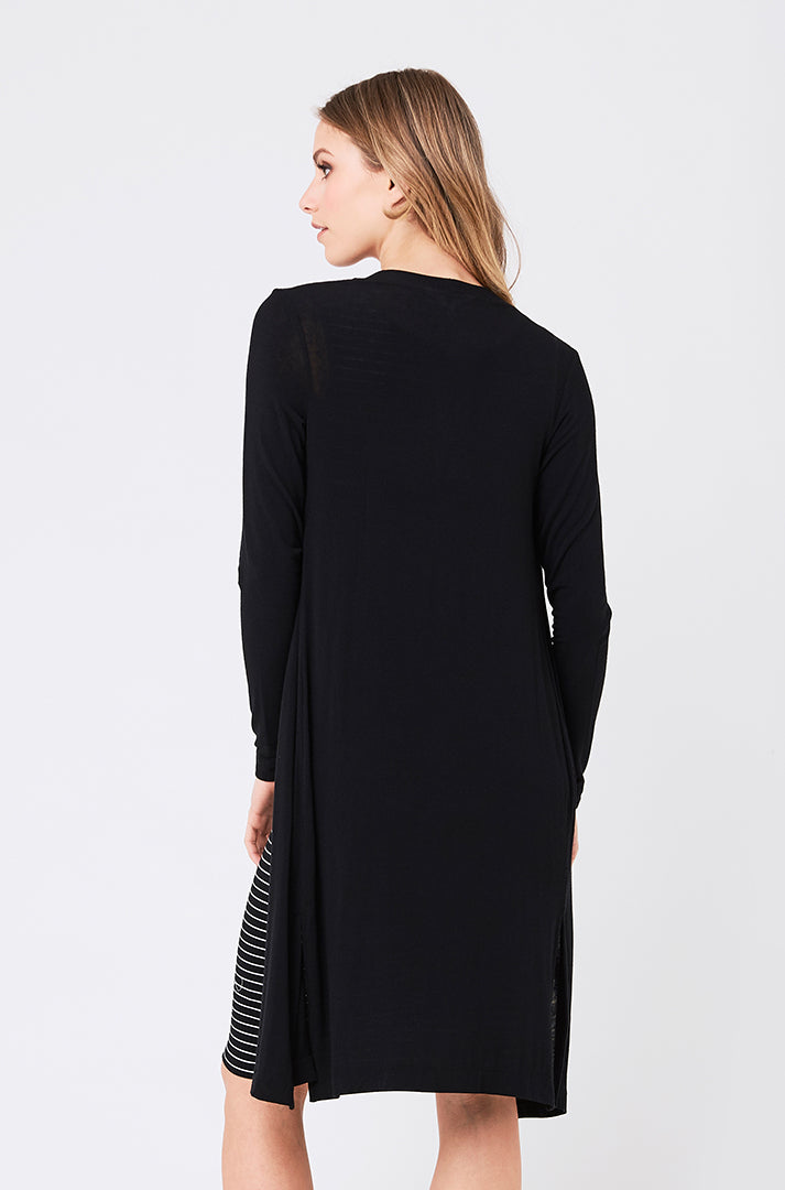 Longline Cardi Black