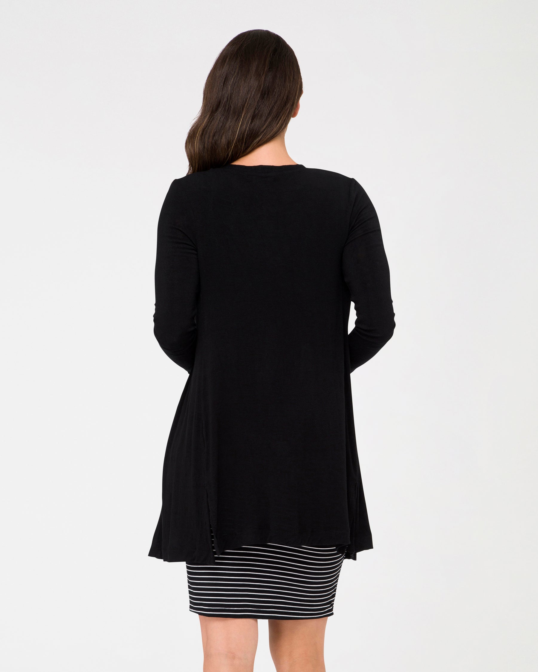 Longline Cardi Black