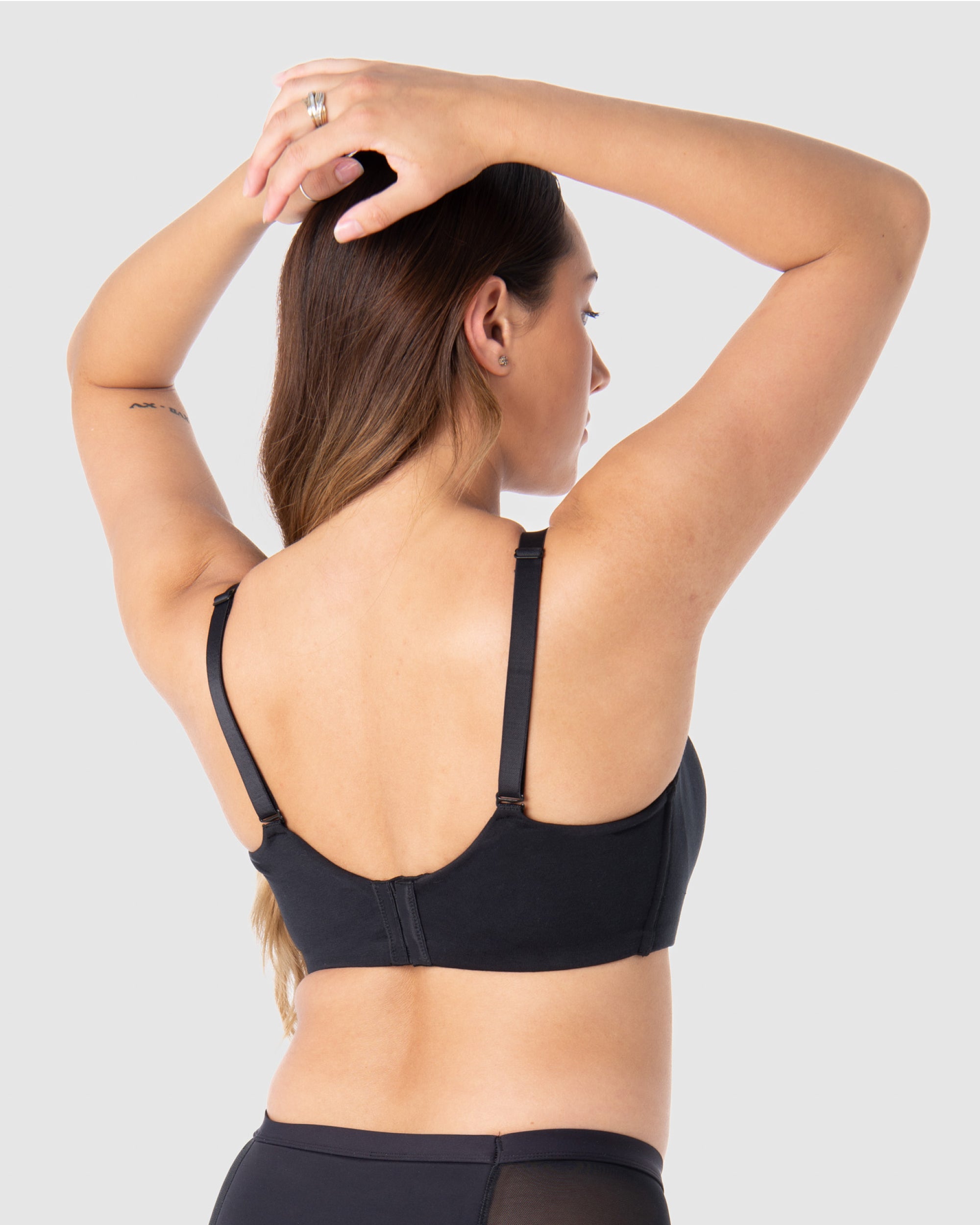 Hotmilk Embrace Leakproof Nursing Bra Black