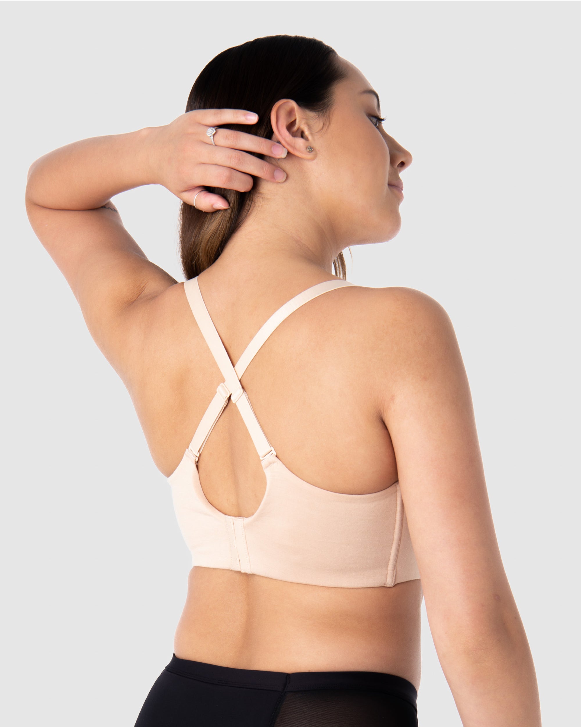 Hotmilk Embrace Leakproof Nursing Bra Frappe