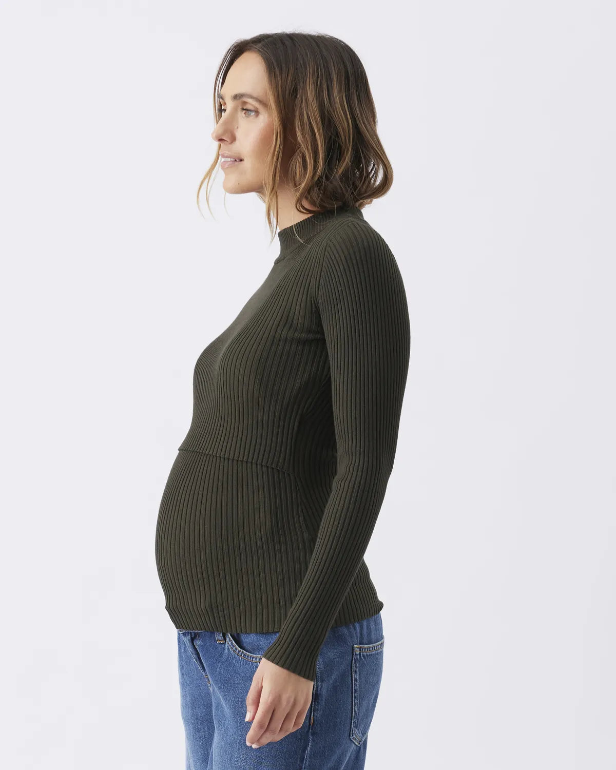 Lift Up Nursing Knit Ivy
