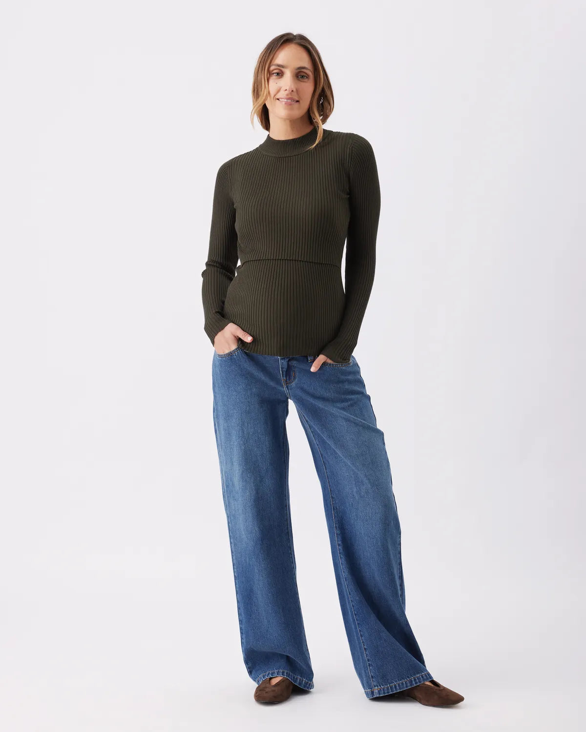 Lift Up Nursing Knit Ivy