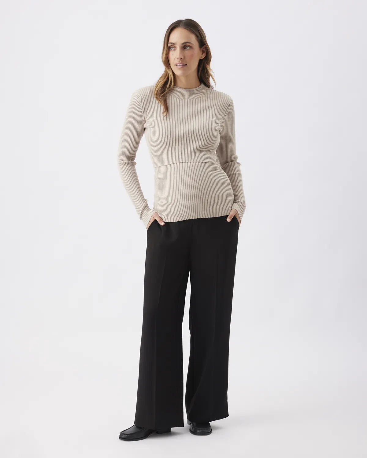 Lift Up Nursing Knit Stone