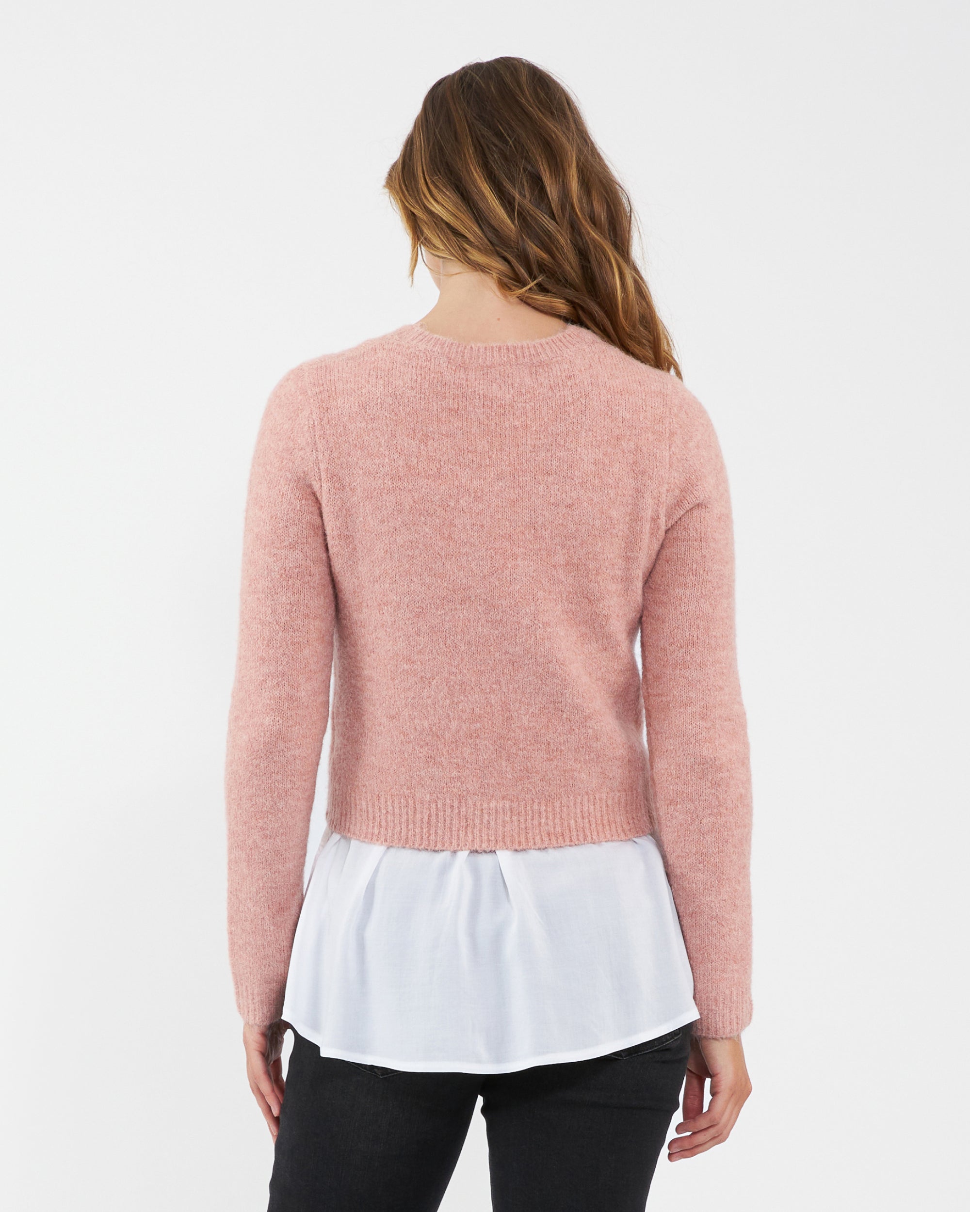 Patty Detachable Nursing Knit Dusty Pink