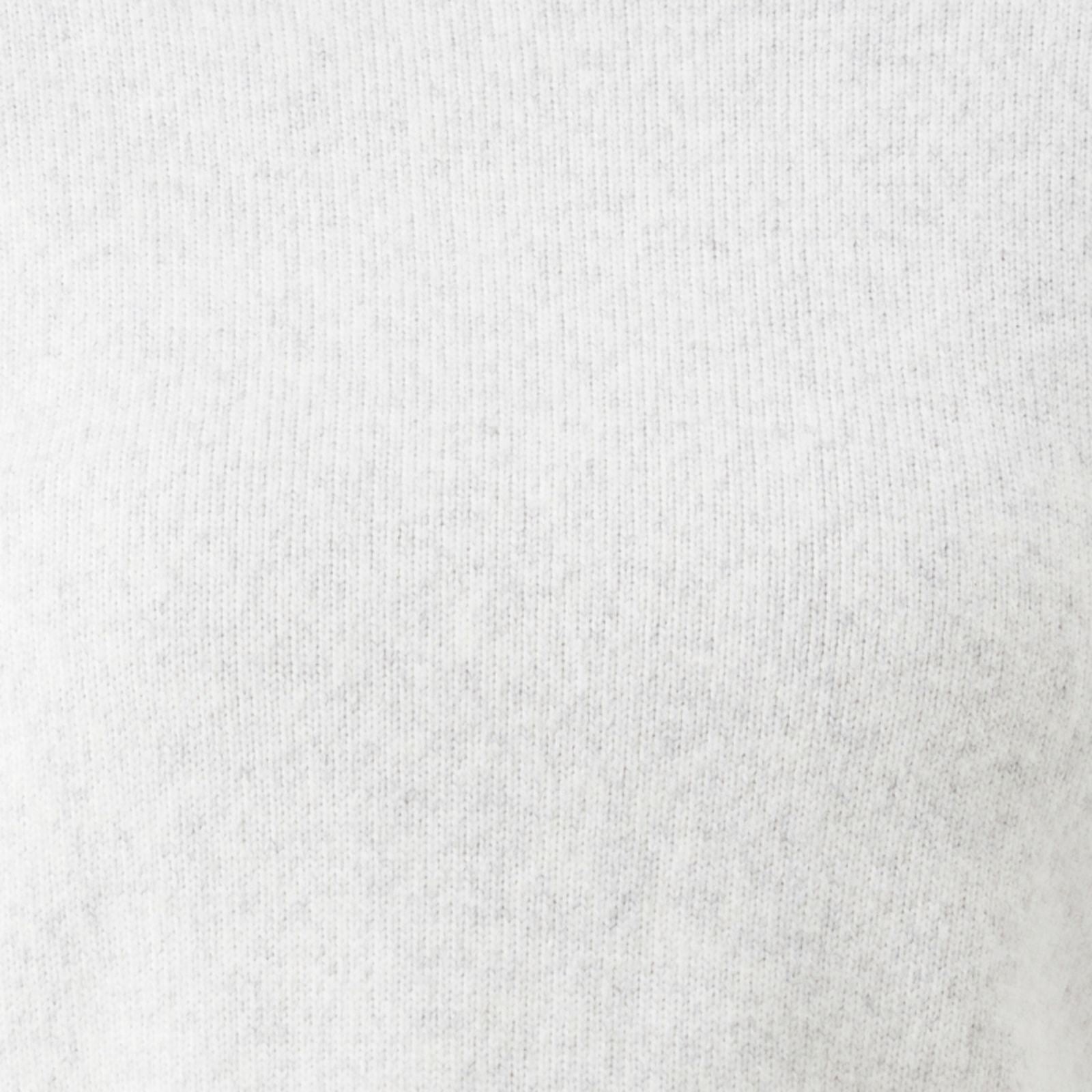 Tia Crop Knit Snow Marle