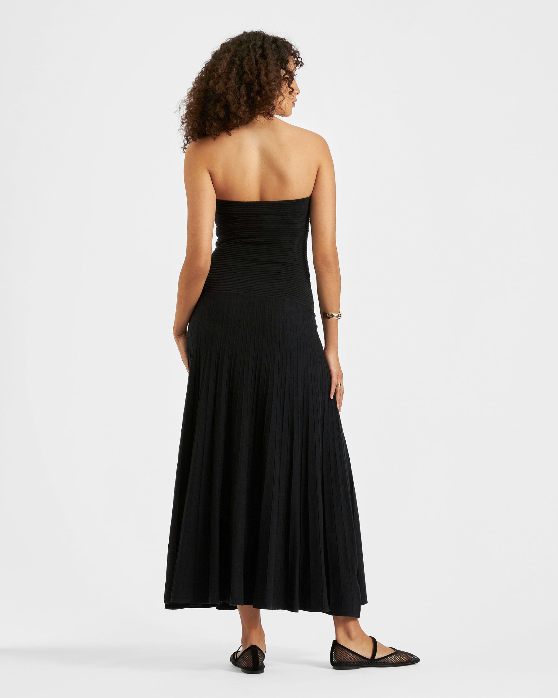 Faith Knit Dress Black
