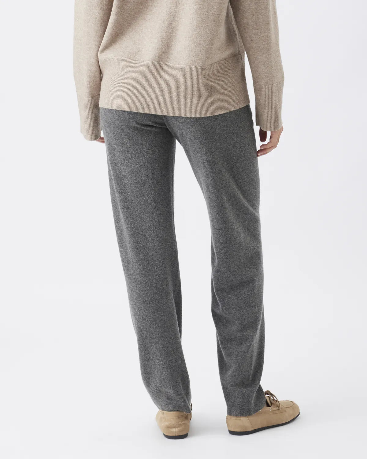 Coco Knit Pant Charcoal Marle