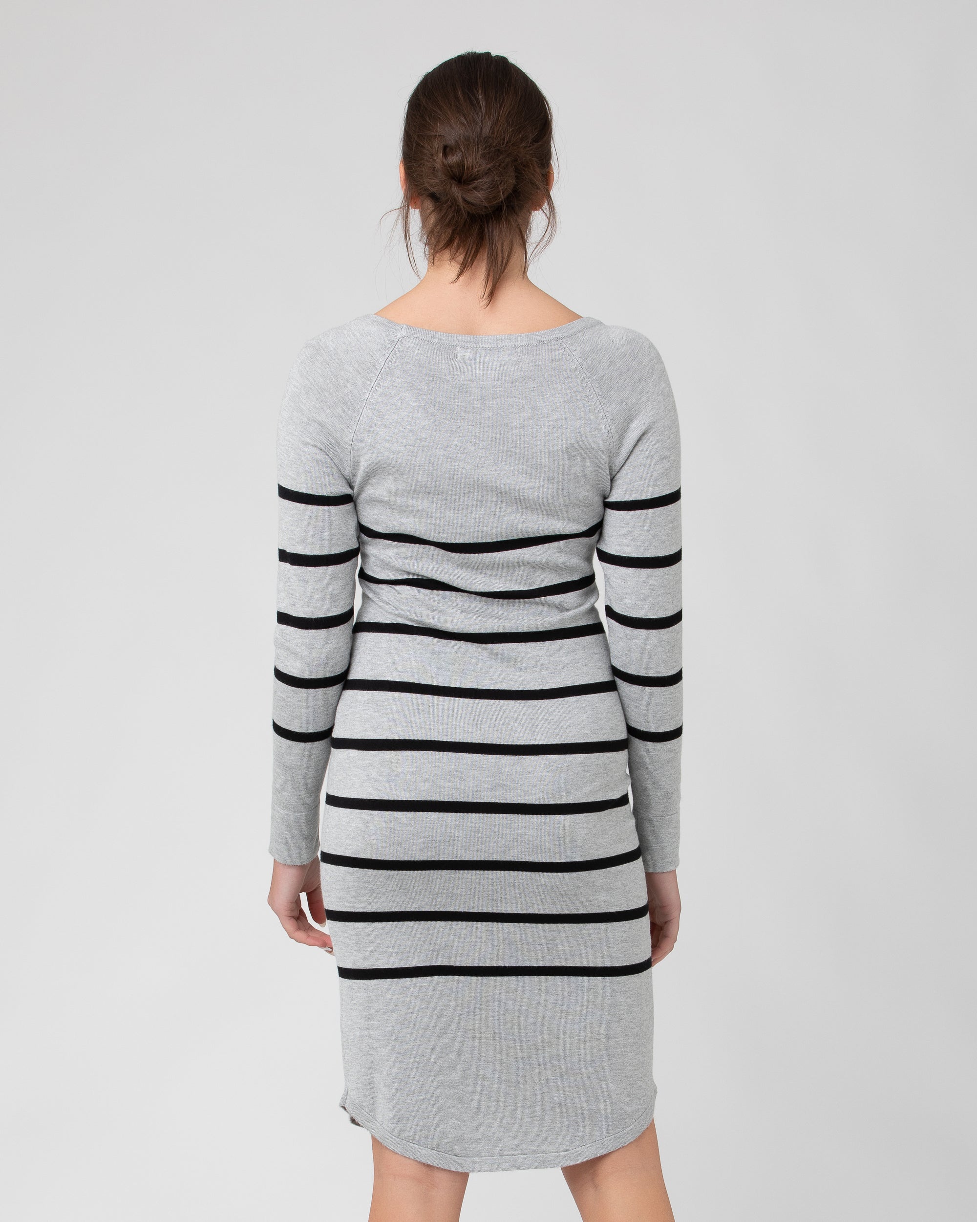 Valerie Tunic Dress Grey/Black