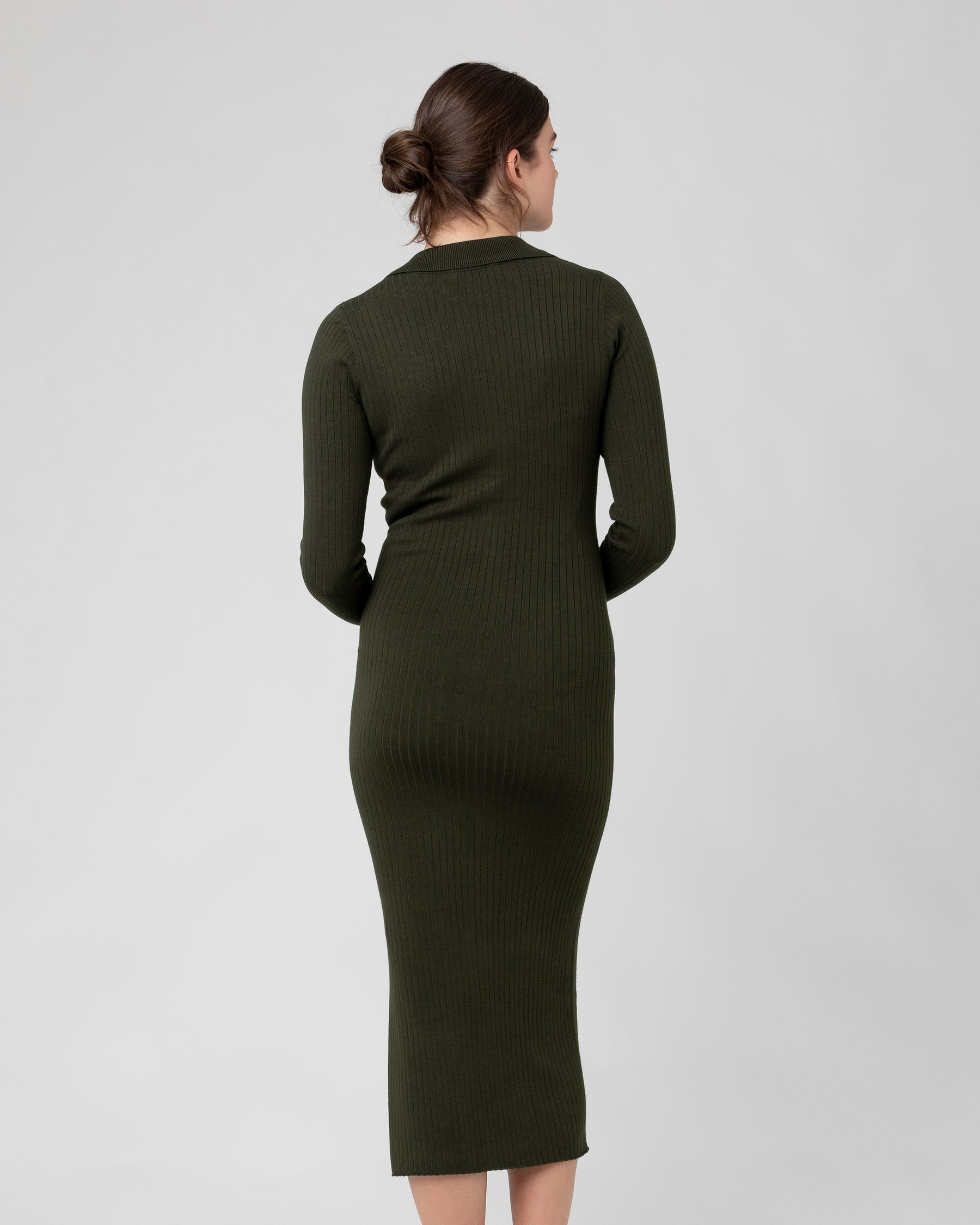 Sammy Knit Polo Dress Ivy