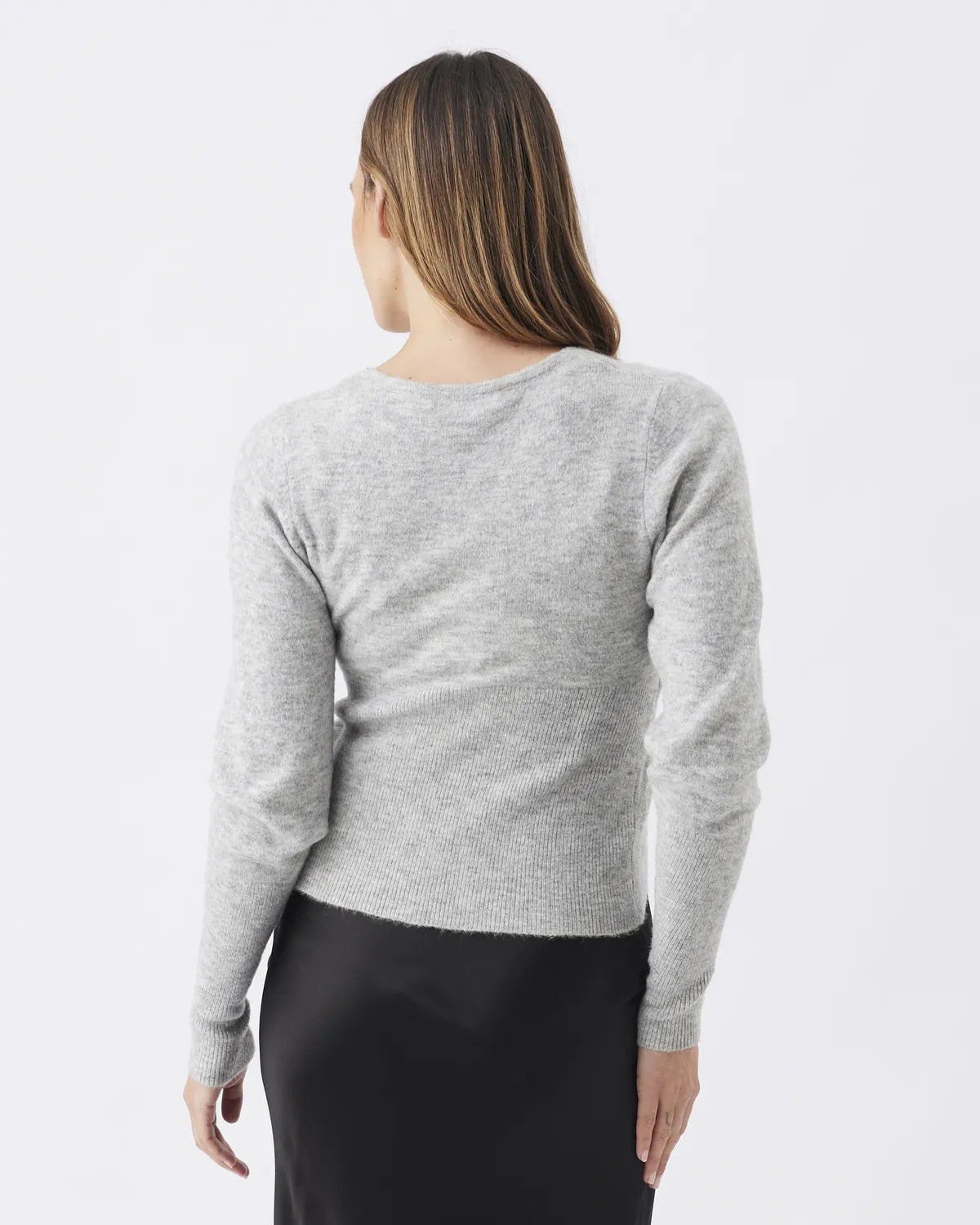 Willa Nursing Knit Silver Marle
