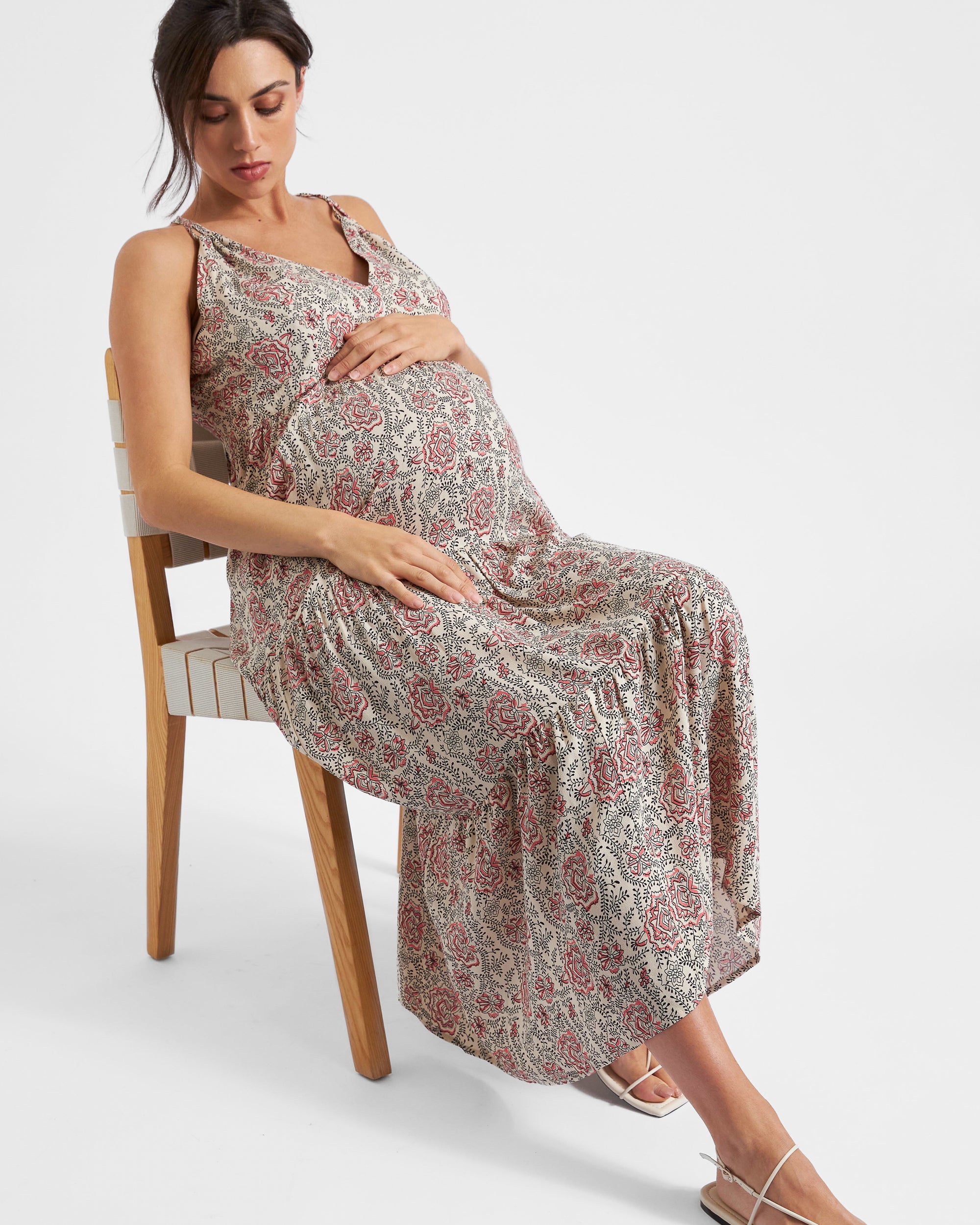 Teagan Dress in Plum