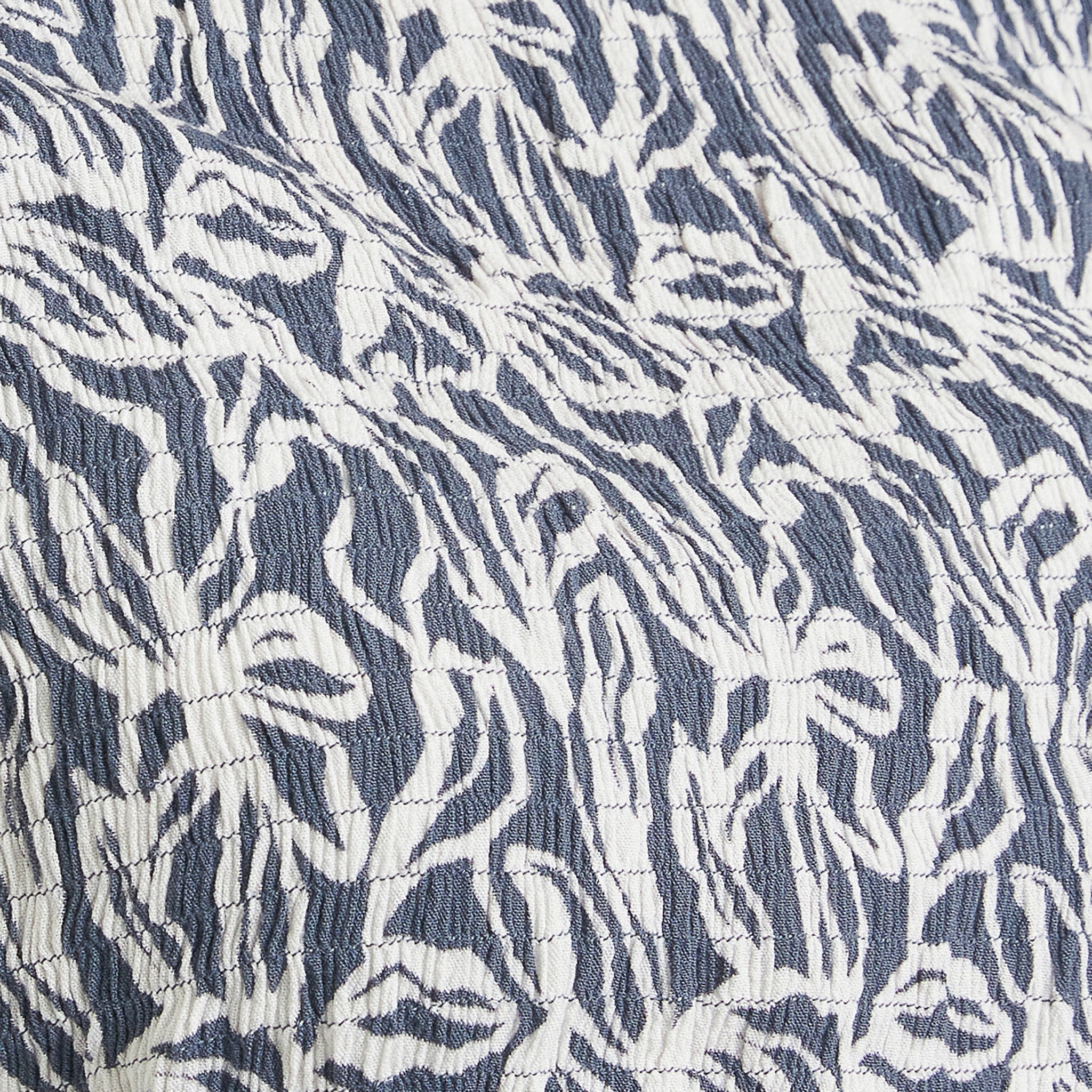 Edie Nursing Dress  Washed Indigo / White