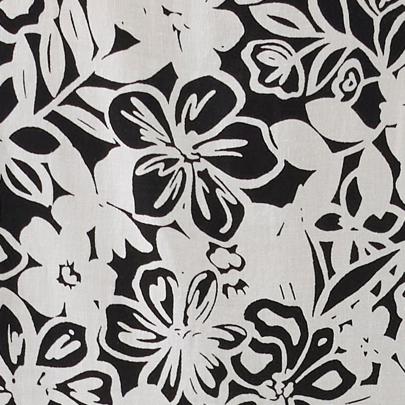 Nahla Linen Dress Black / White