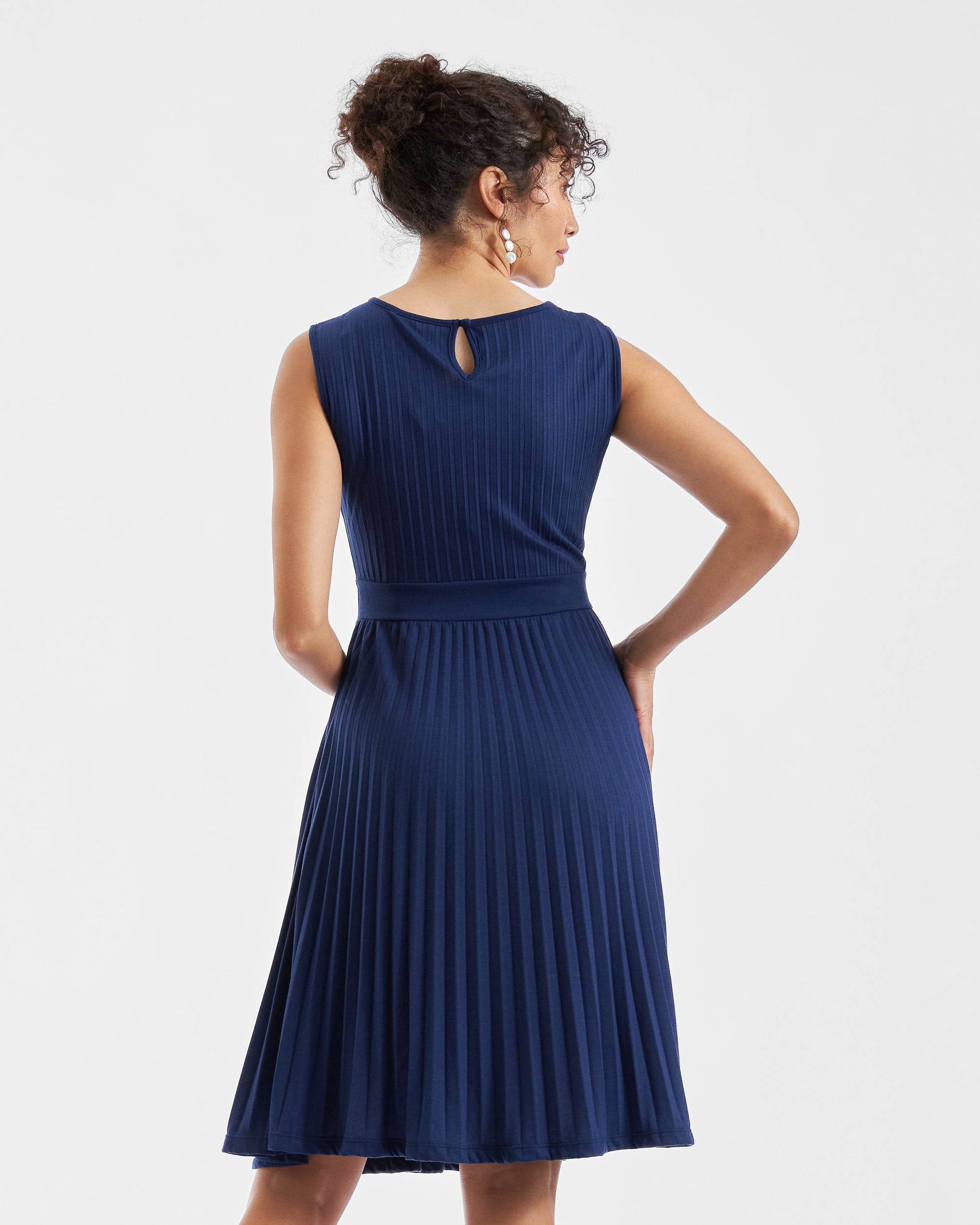 Knife Pleat Dress Blueprint