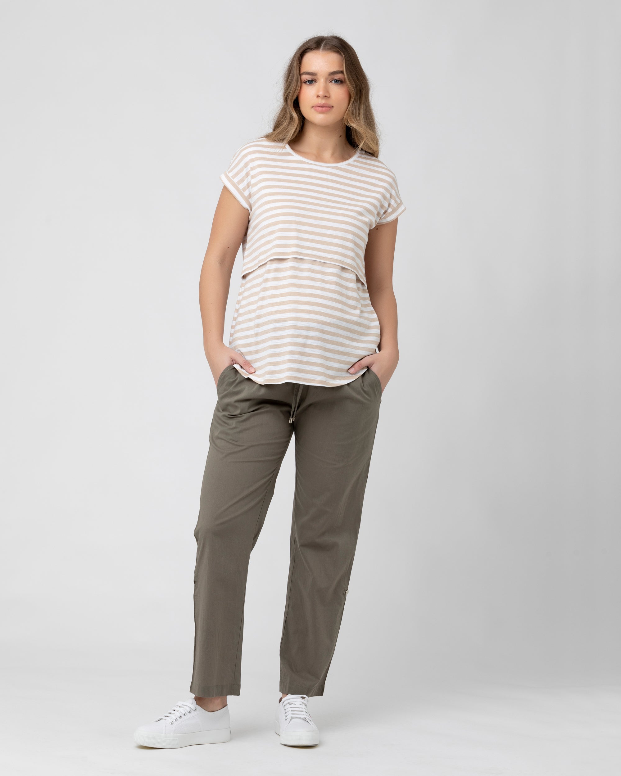 Philly Cotton Pant Moss