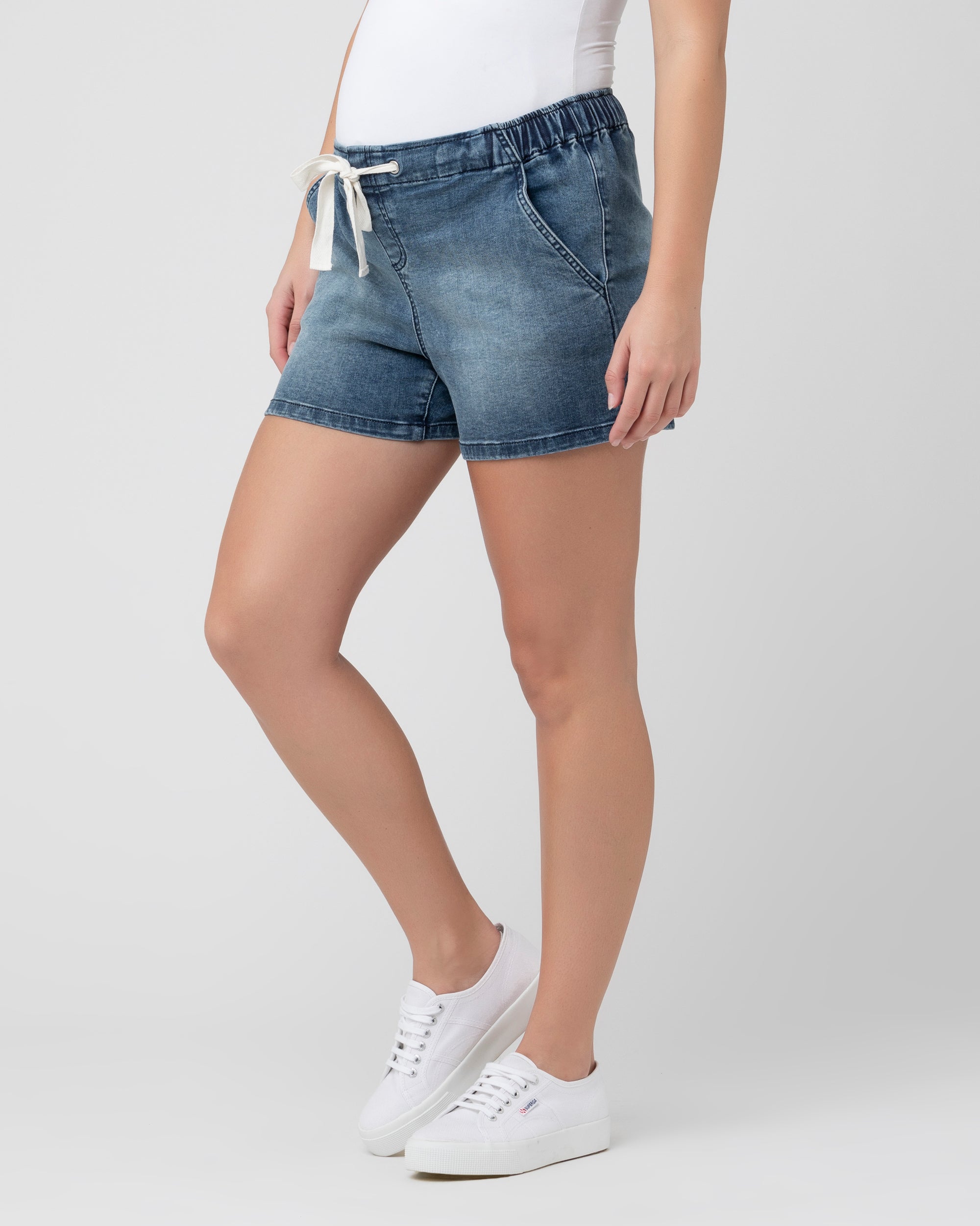 Bailey Denim Short Blue