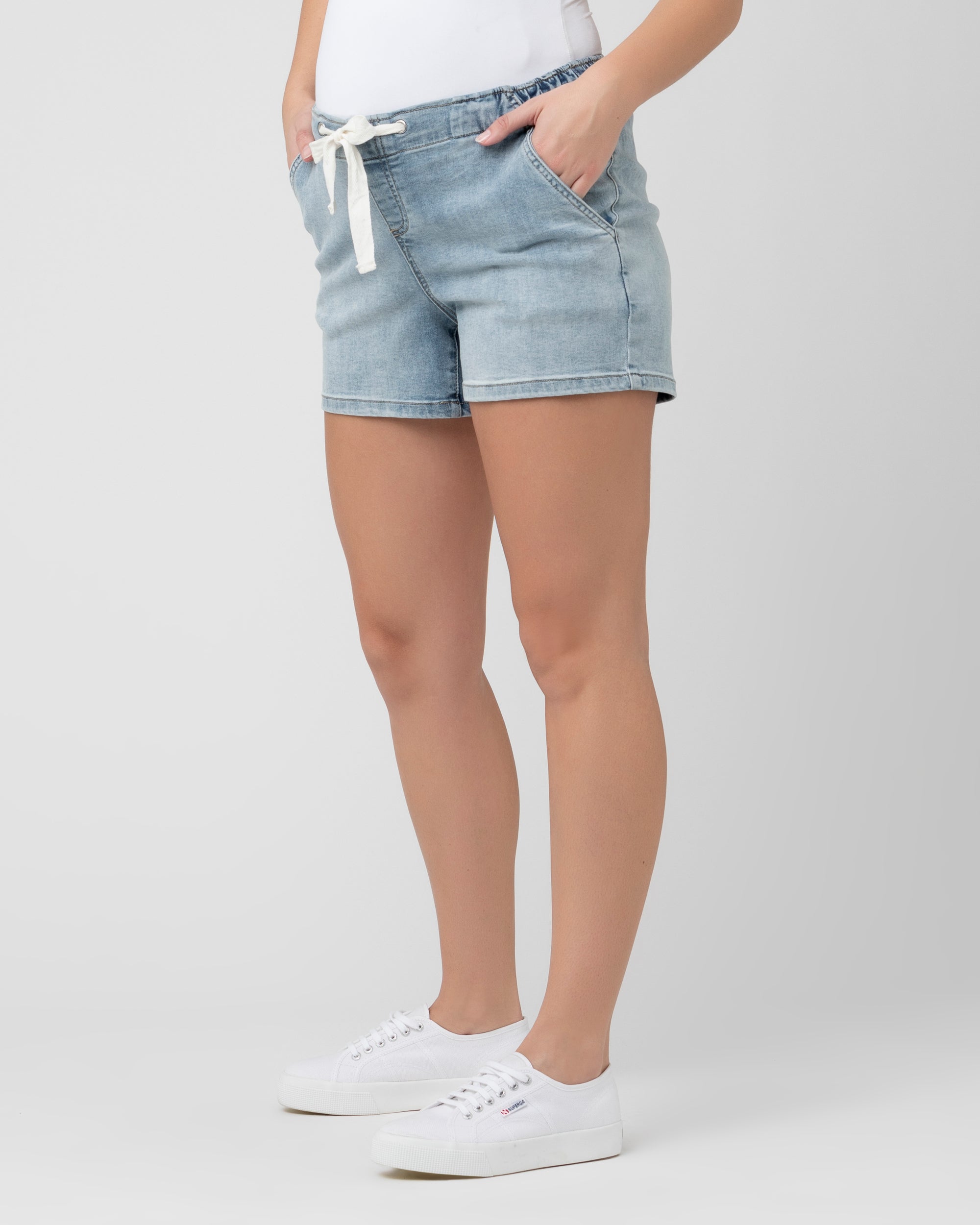 Bailey Denim Short Light Blue
