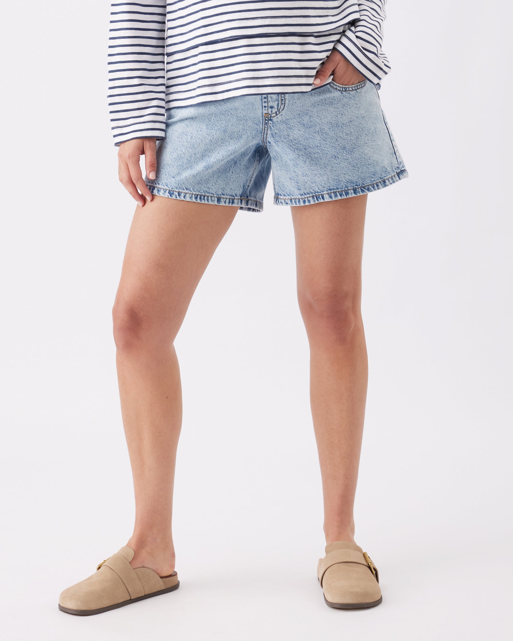 Brooklyn Denim Short Blue Haze