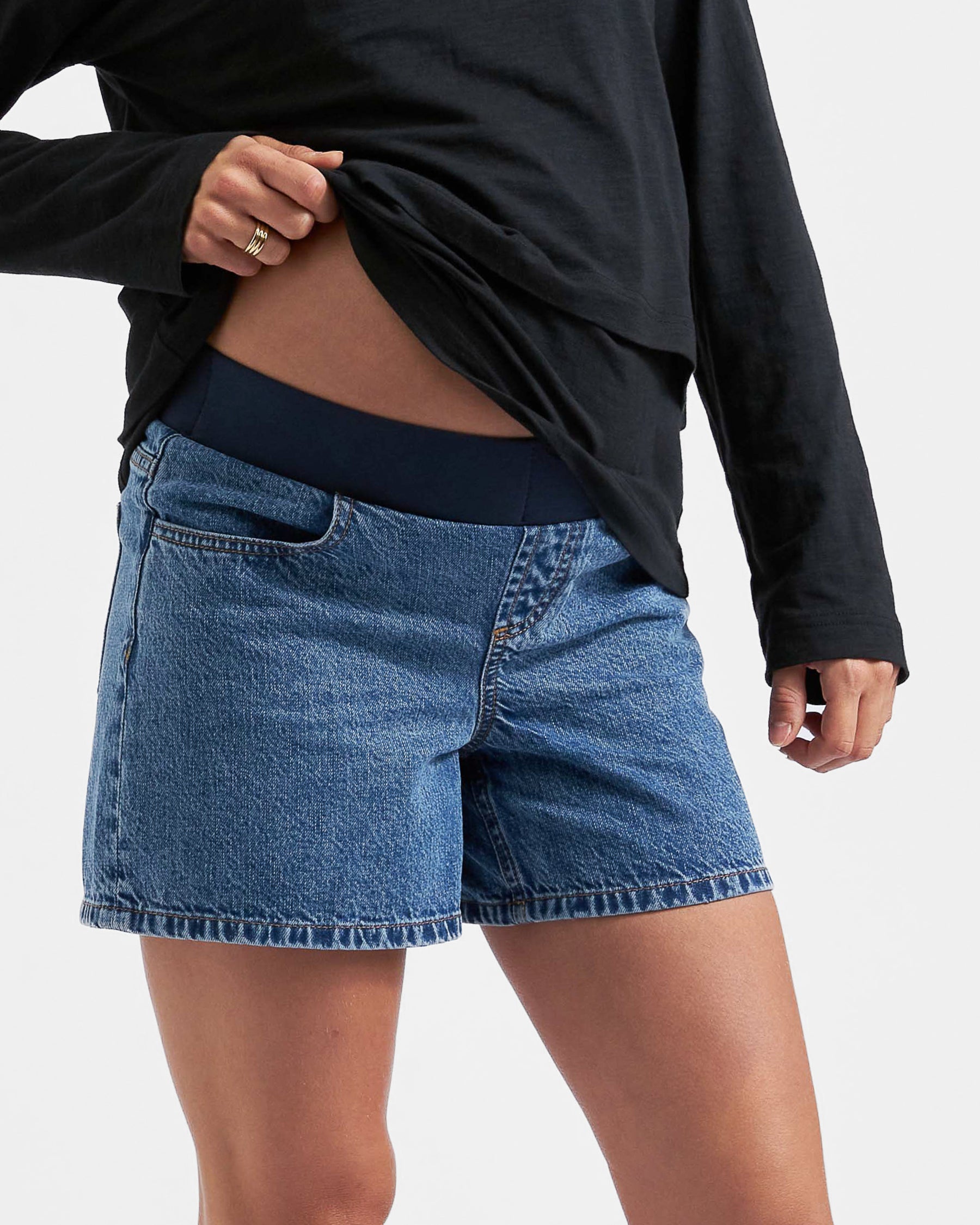 Brooklyn Denim Short Mid Wash