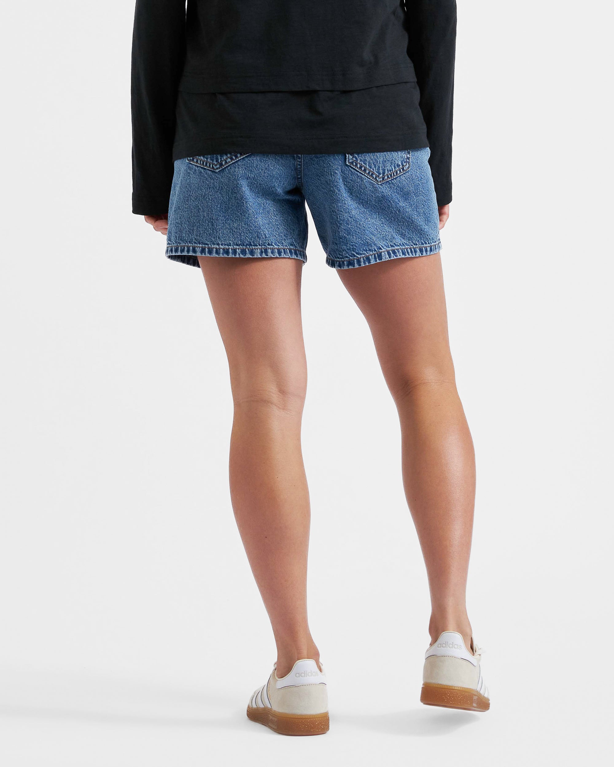 Brooklyn Denim Short Mid Wash