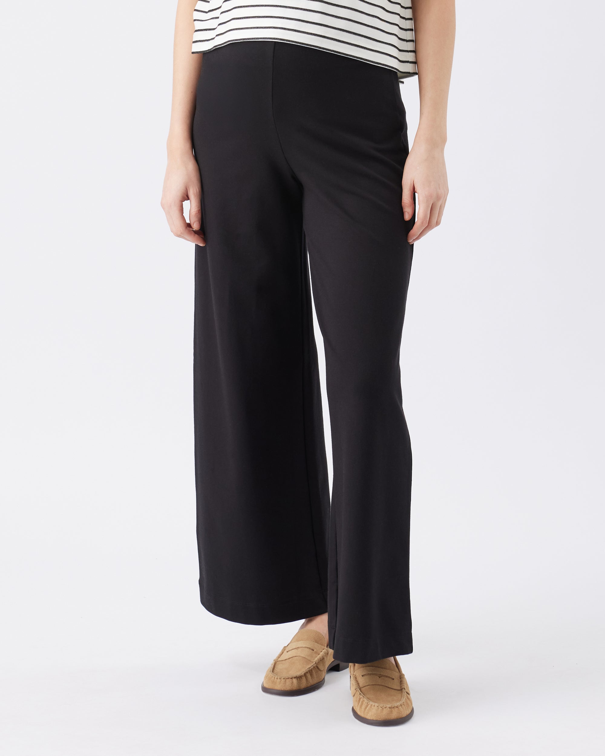 Isha Wide Leg Pant Black