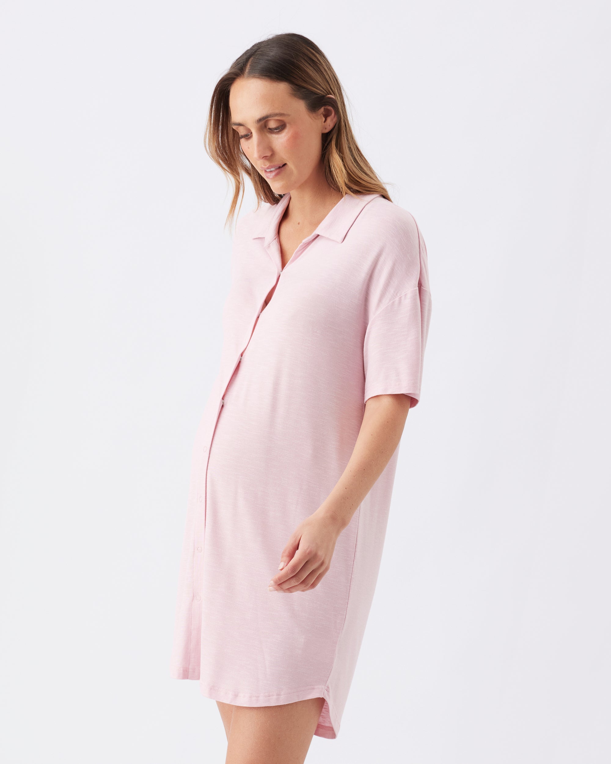 Dreamy Night Shirt Dusty Pink