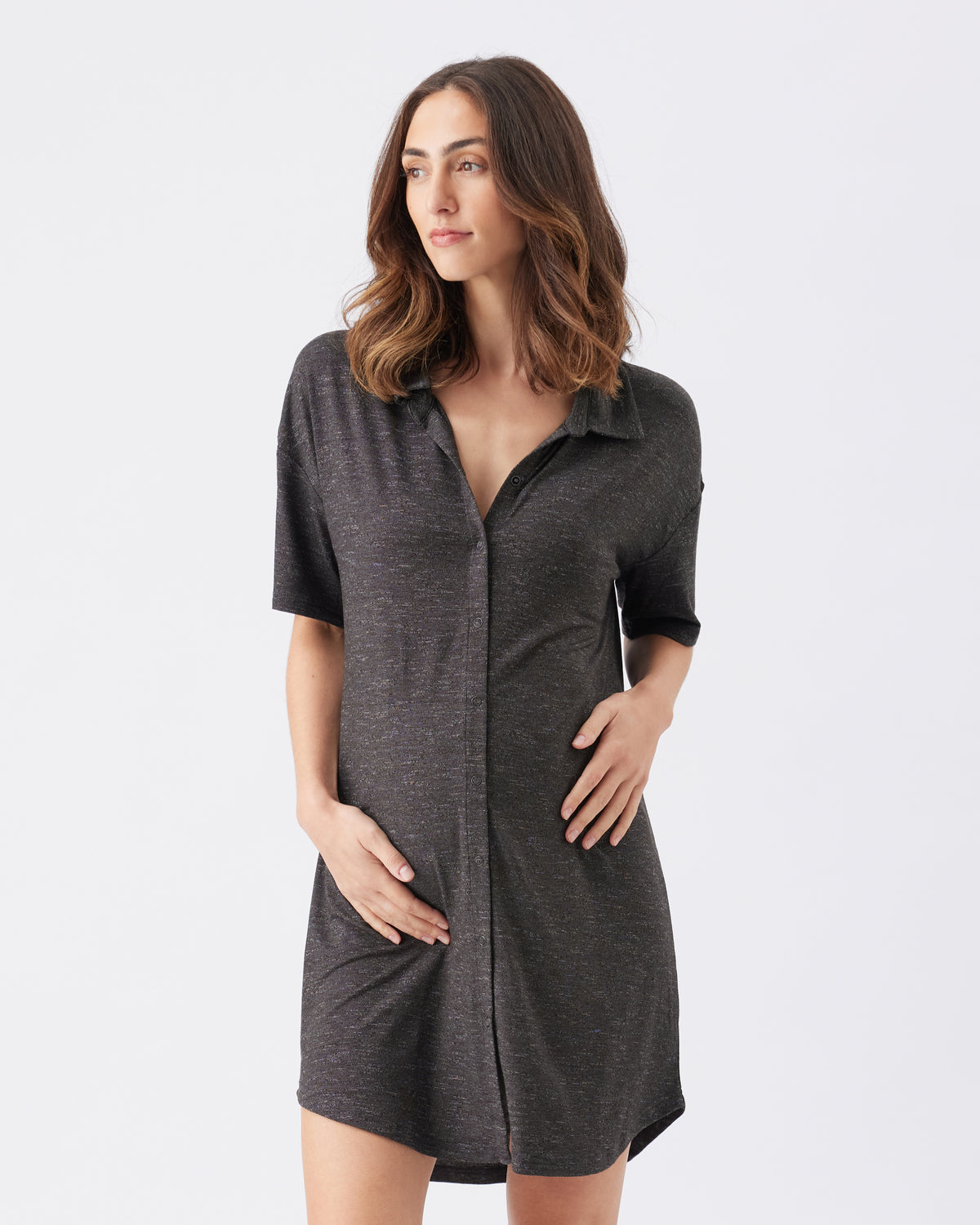 Dreamy Night Shirt Granite