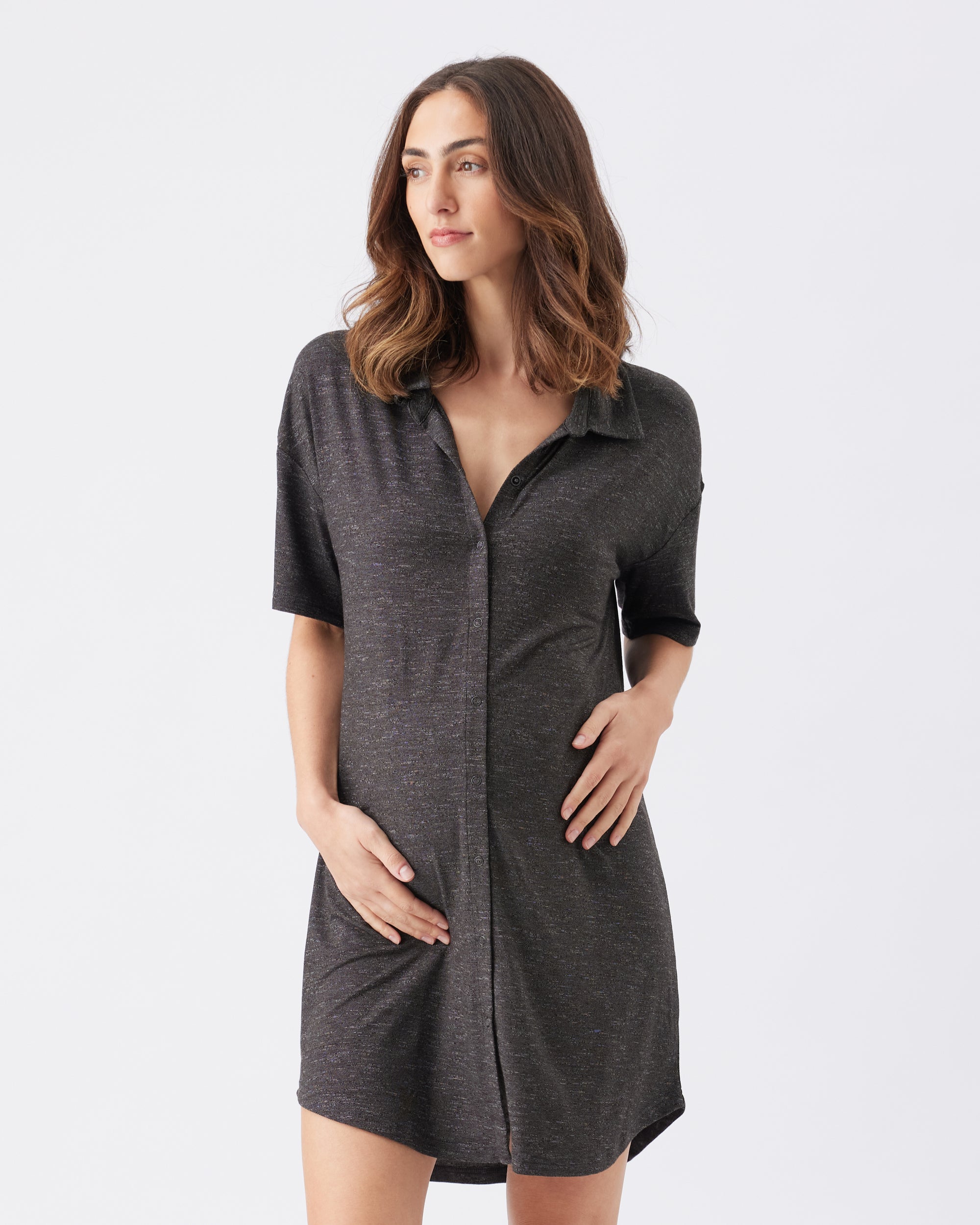 Dreamy Night Shirt Granite