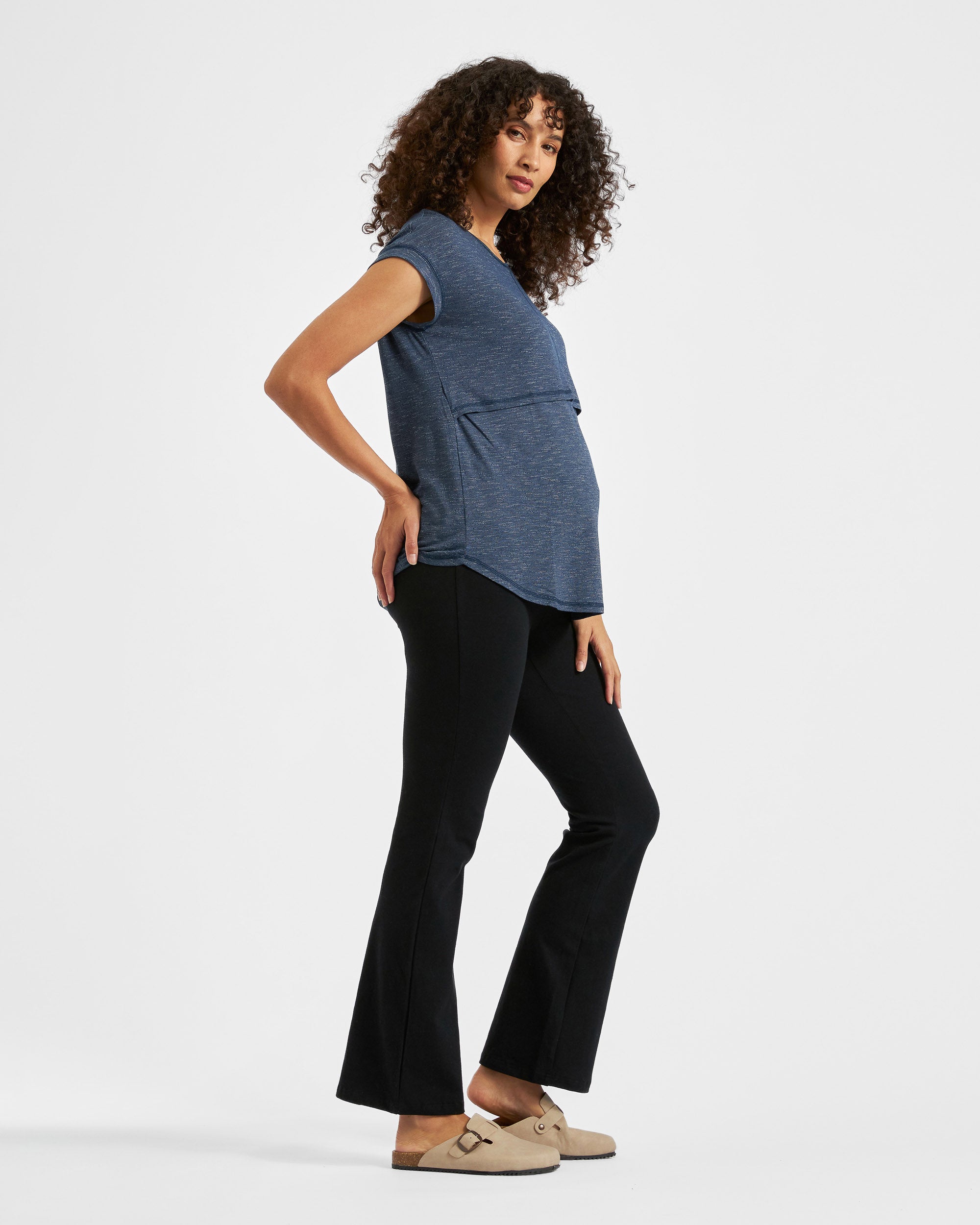 Dreamy Nursing Tee Denim