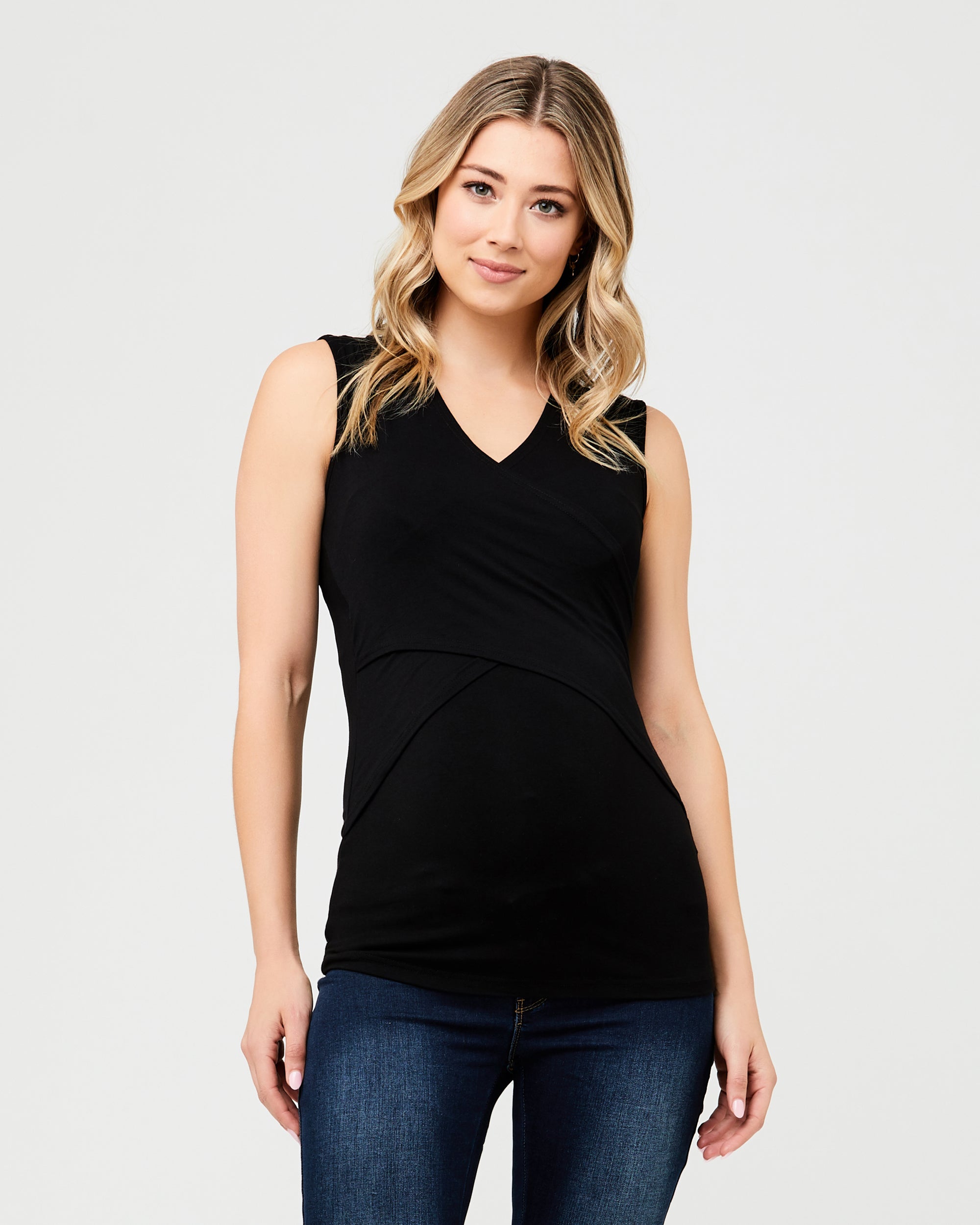 Embrace Nursing Tank Black