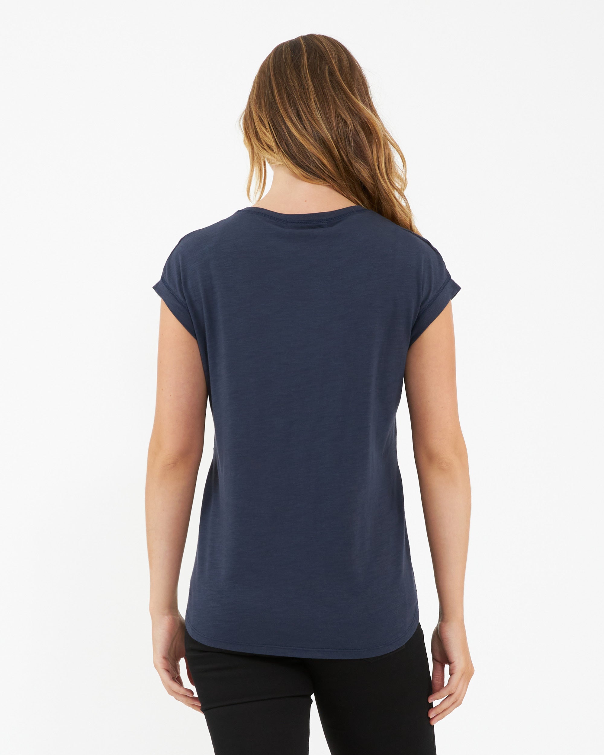 Richie Nursing Tee Indigo