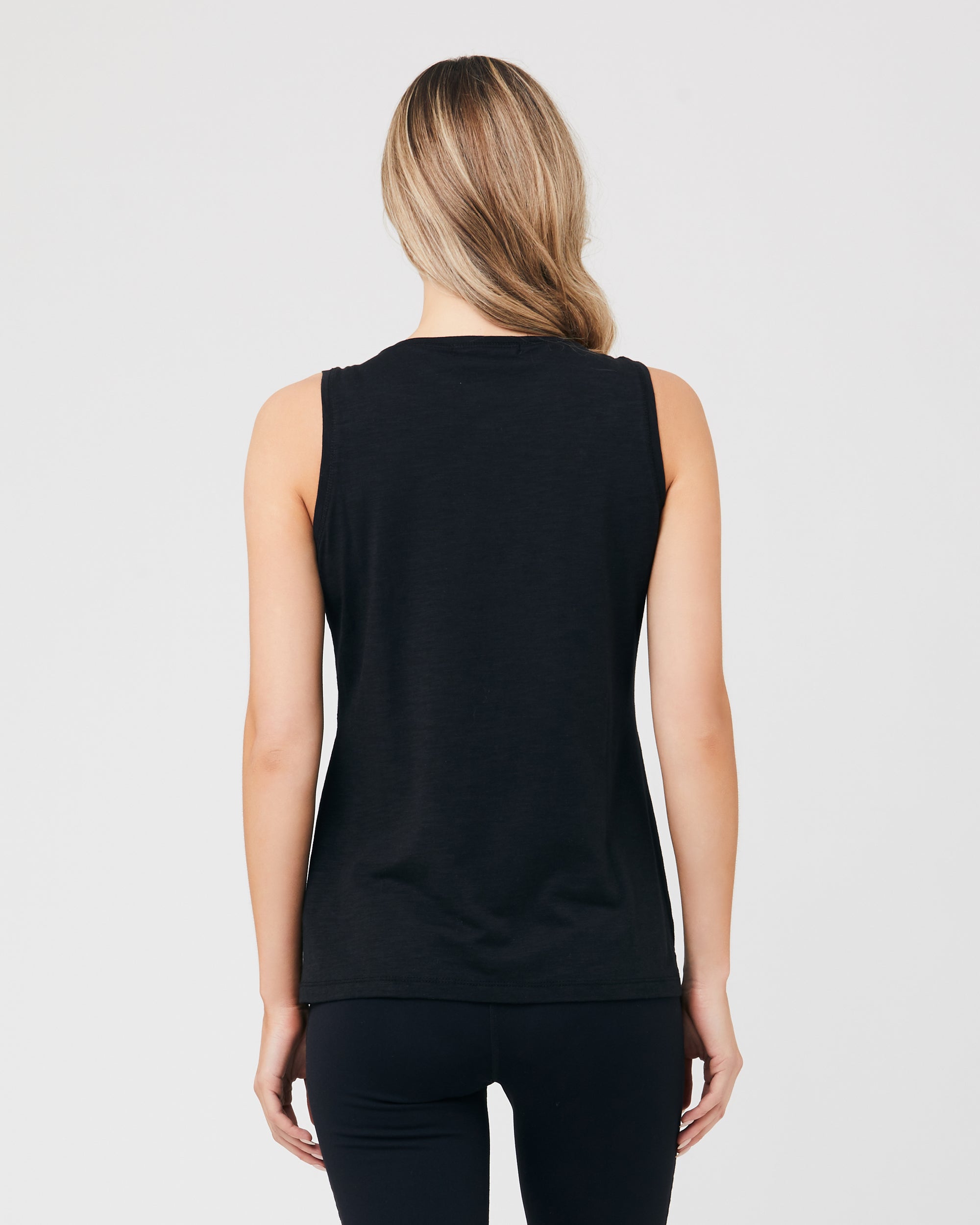 Richie Nursing Tank  Black