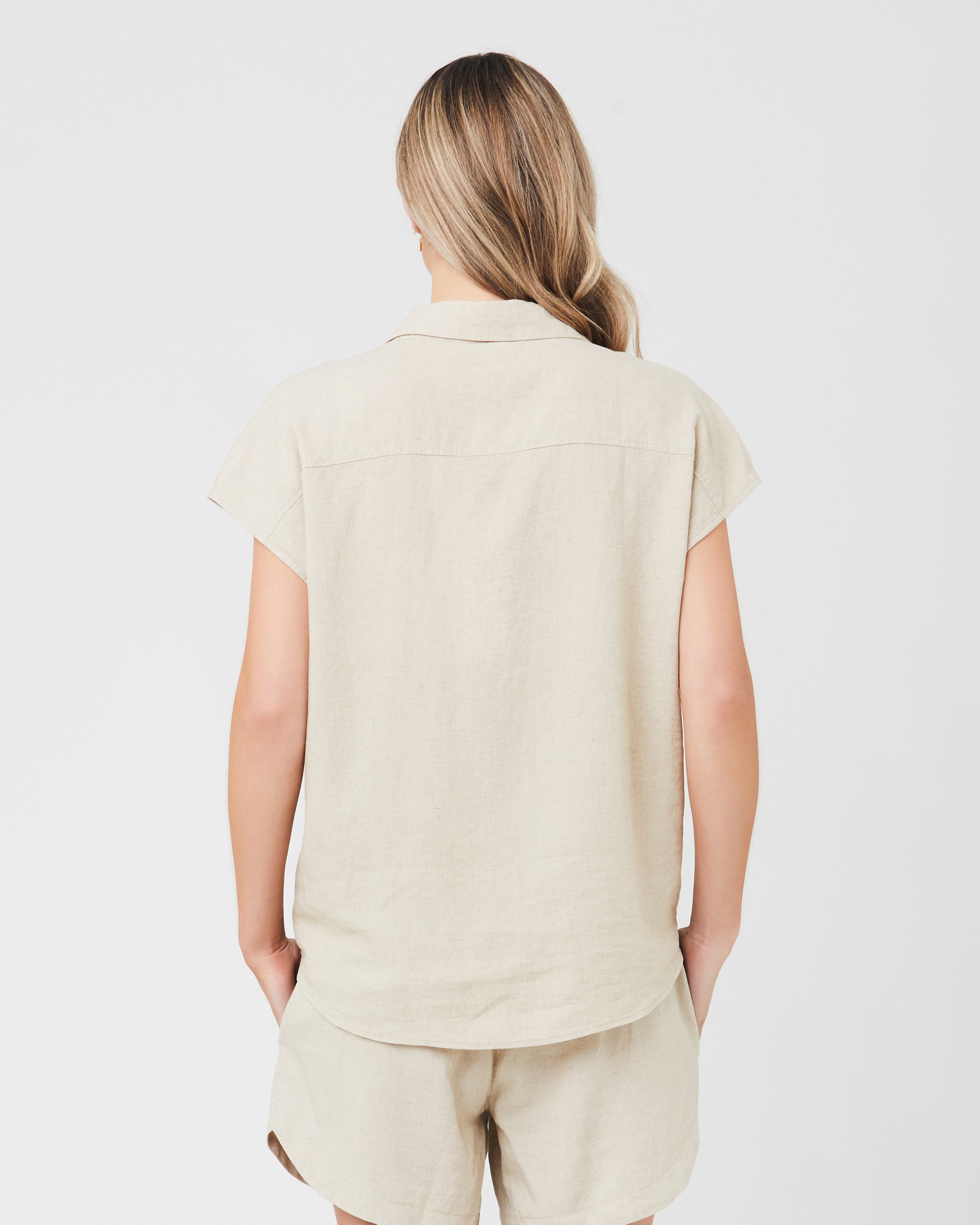 Eve Relaxed Shirt  Natural