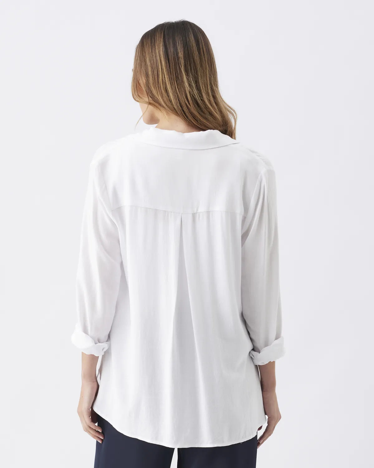 Clara Relaxed Shirt White
