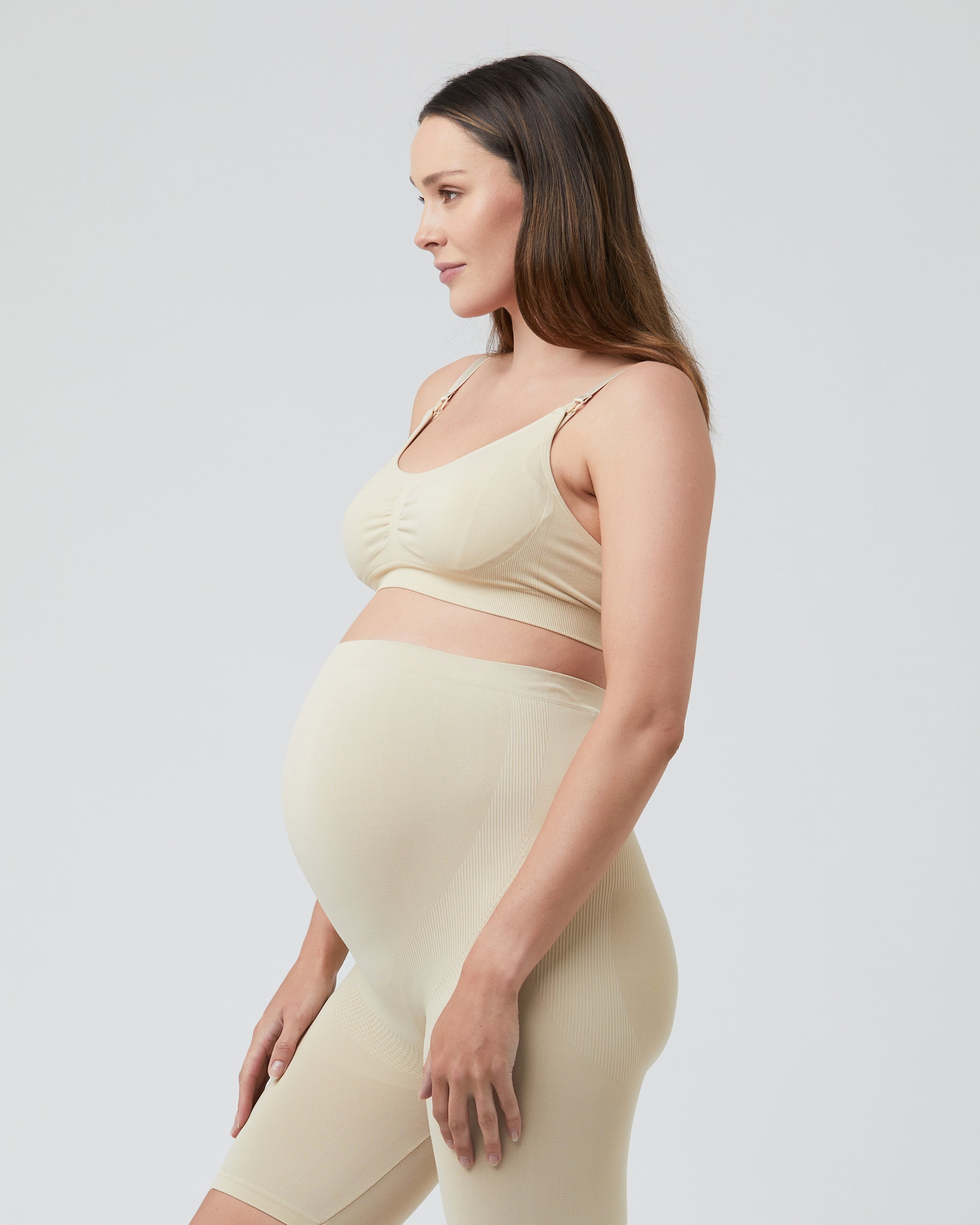 Seamless Nursing Bra Natural