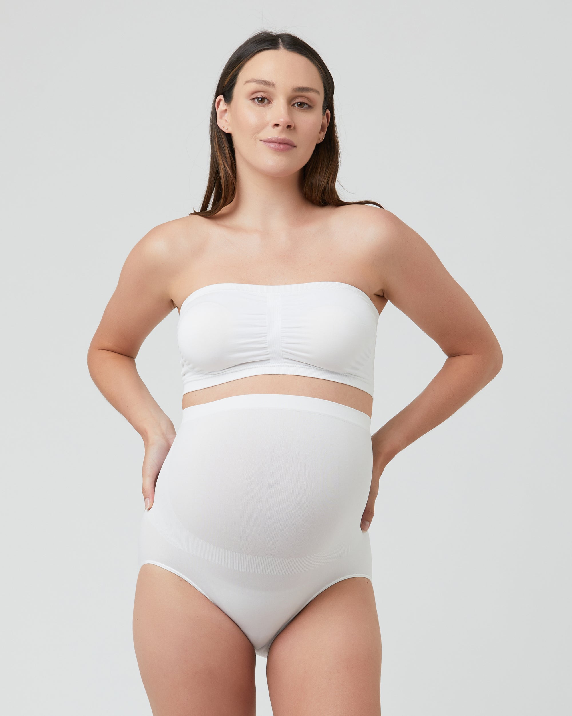 Seamless Bandeau - White
