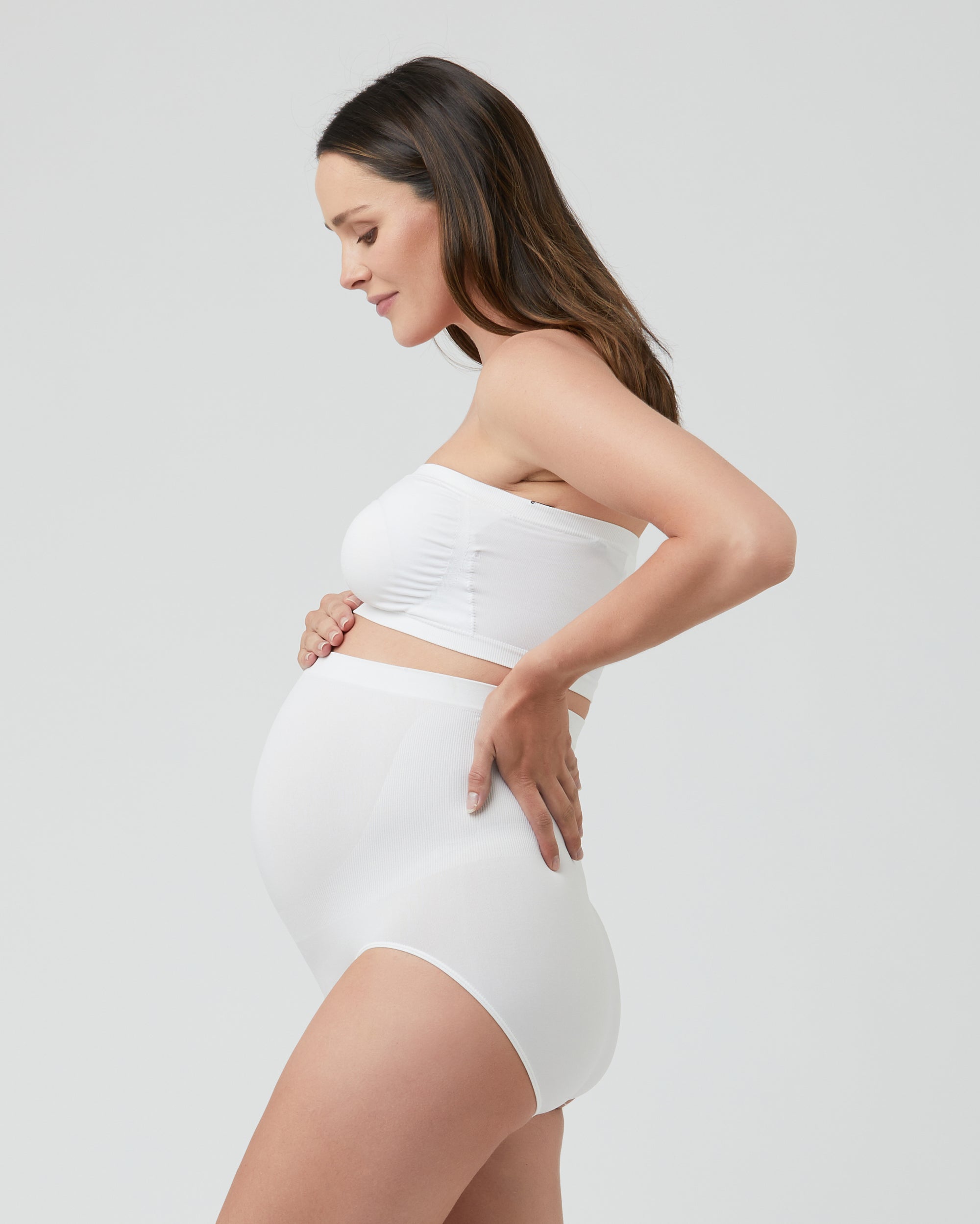 Seamless Bandeau White