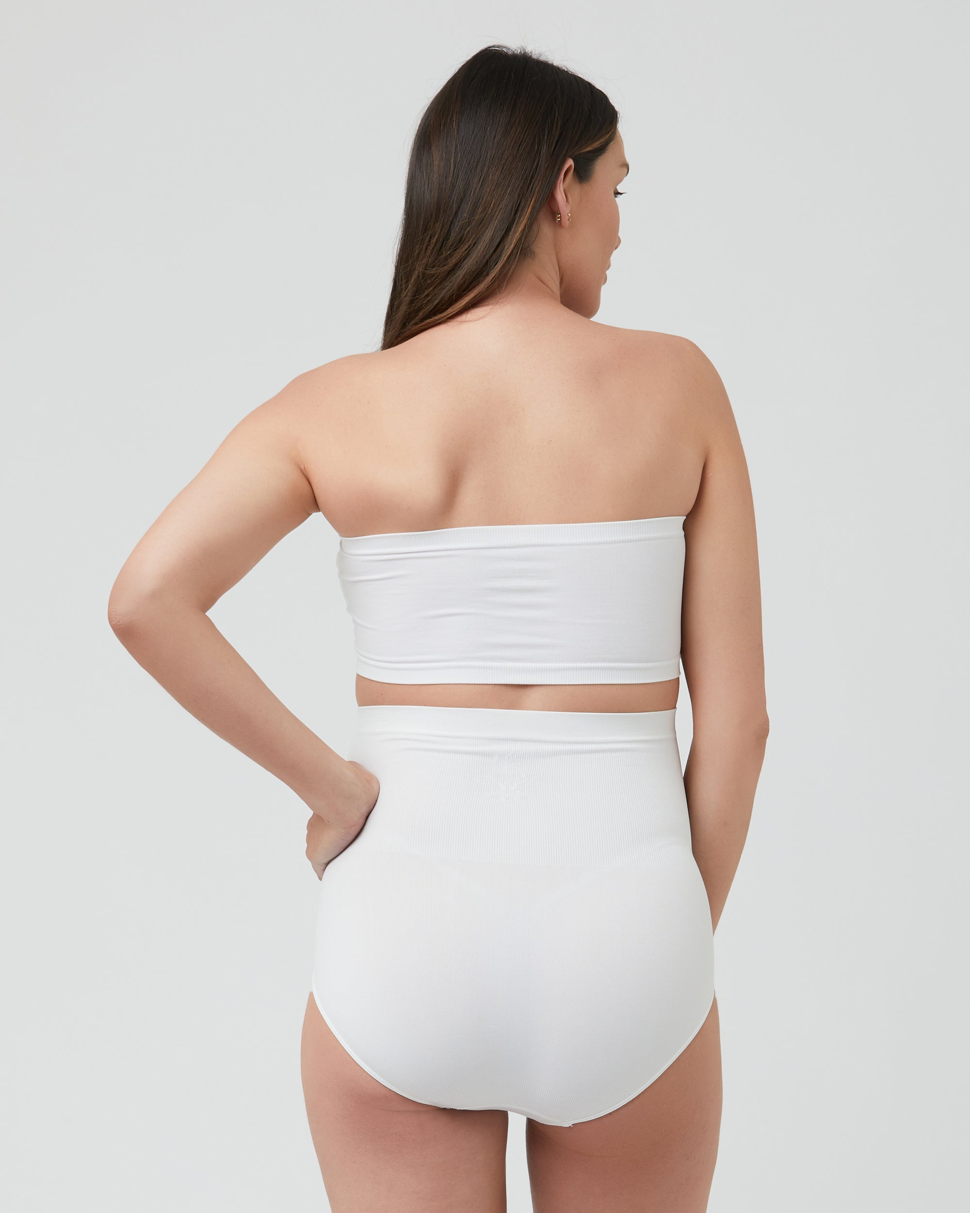 Seamless Bandeau White