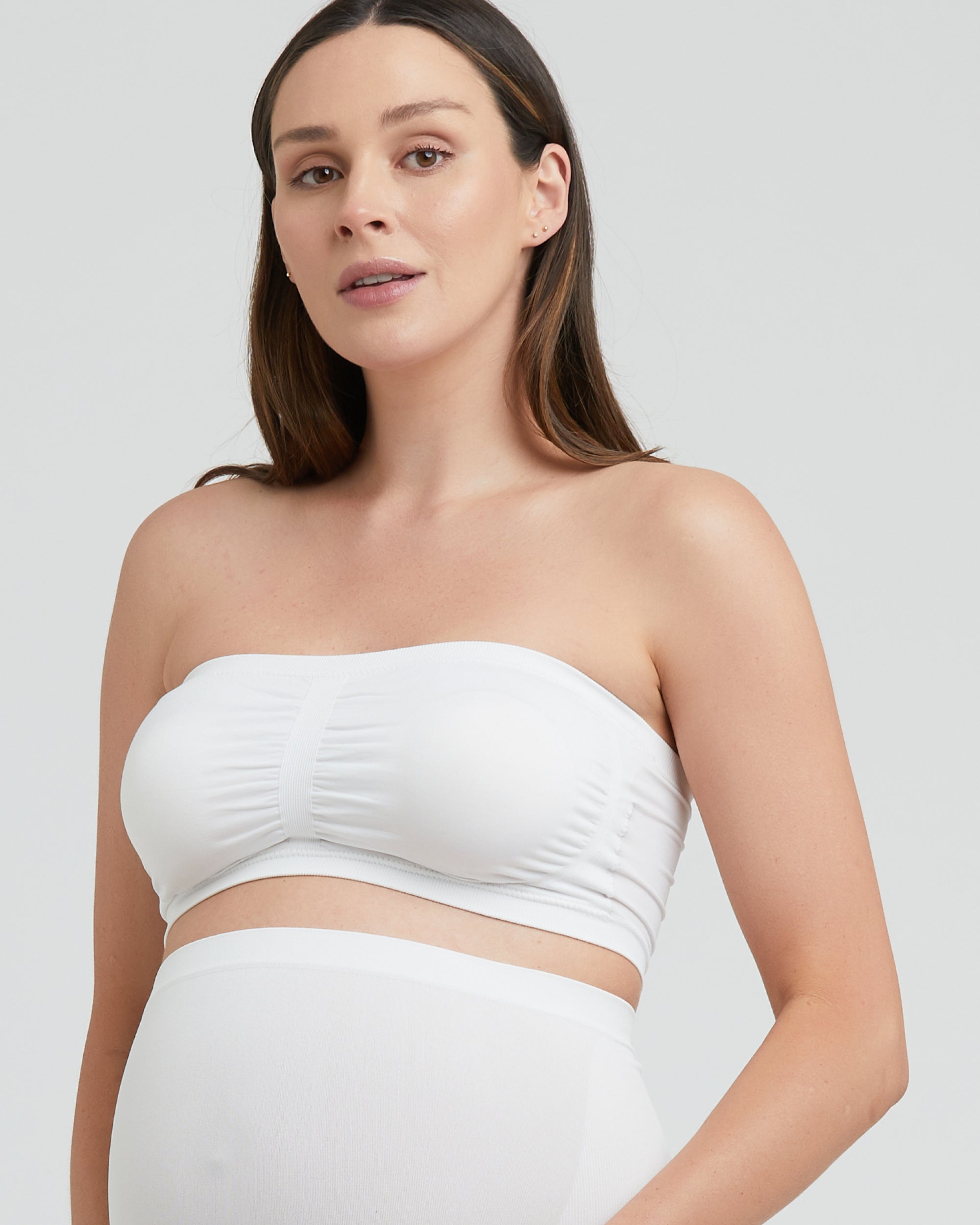 Seamless Bandeau White