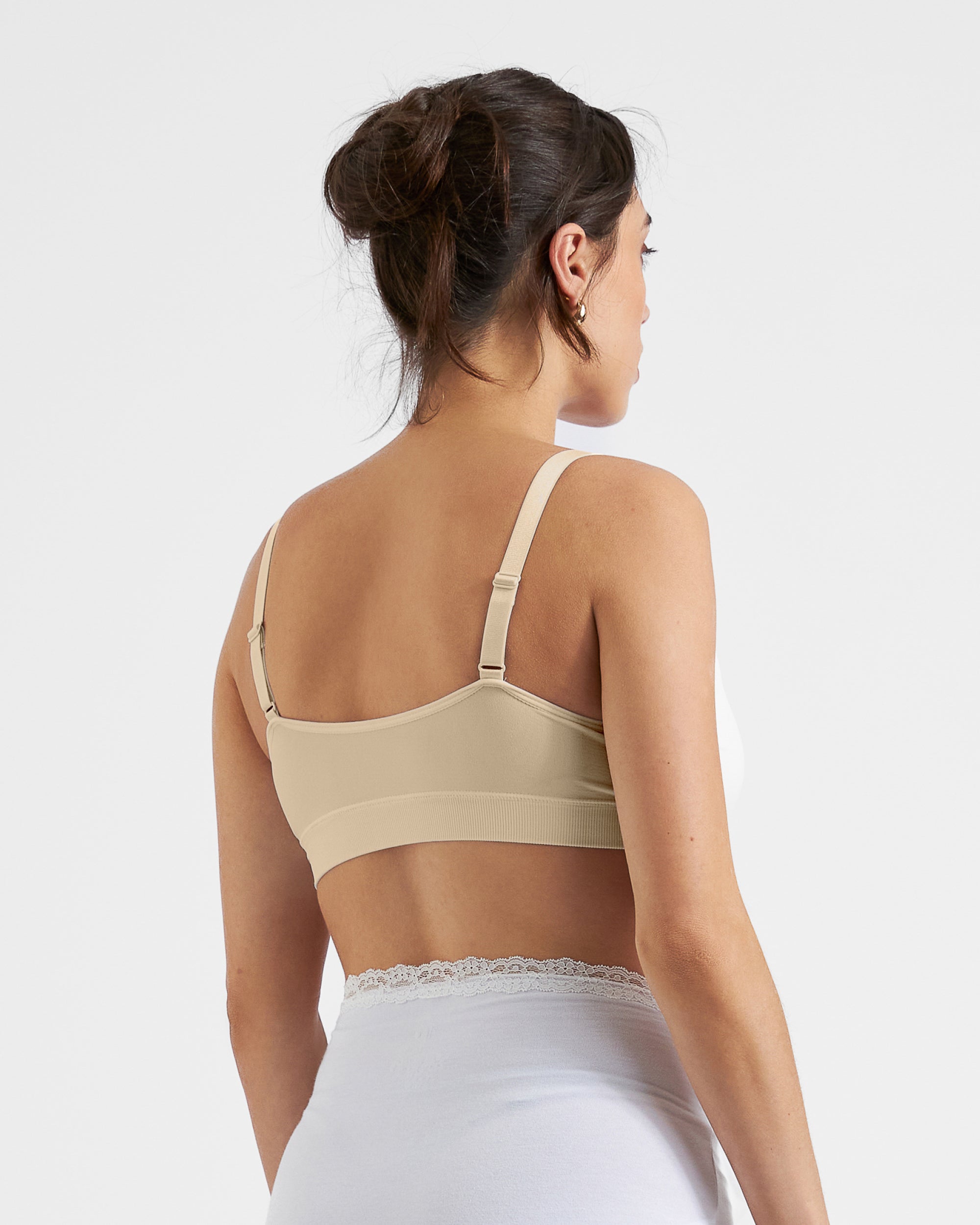 Seamless Nursing Bralette Natural