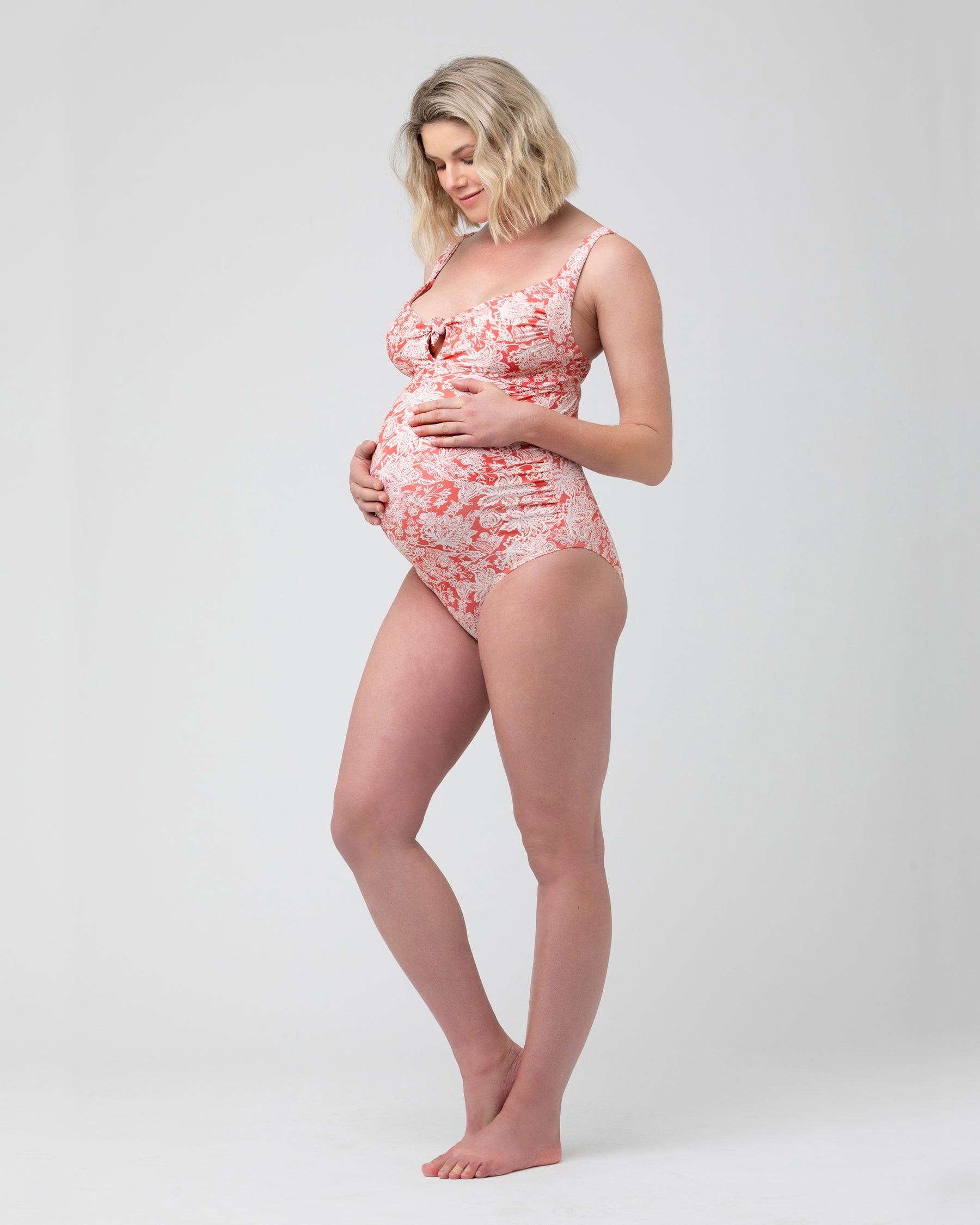 Paloma One Piece Dusty Coral / Natural