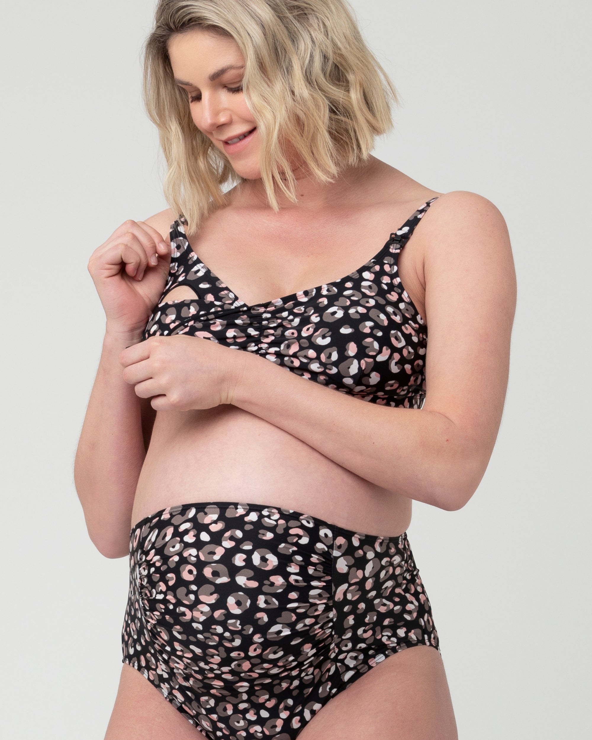 Sahara Nursing Bikini  Black