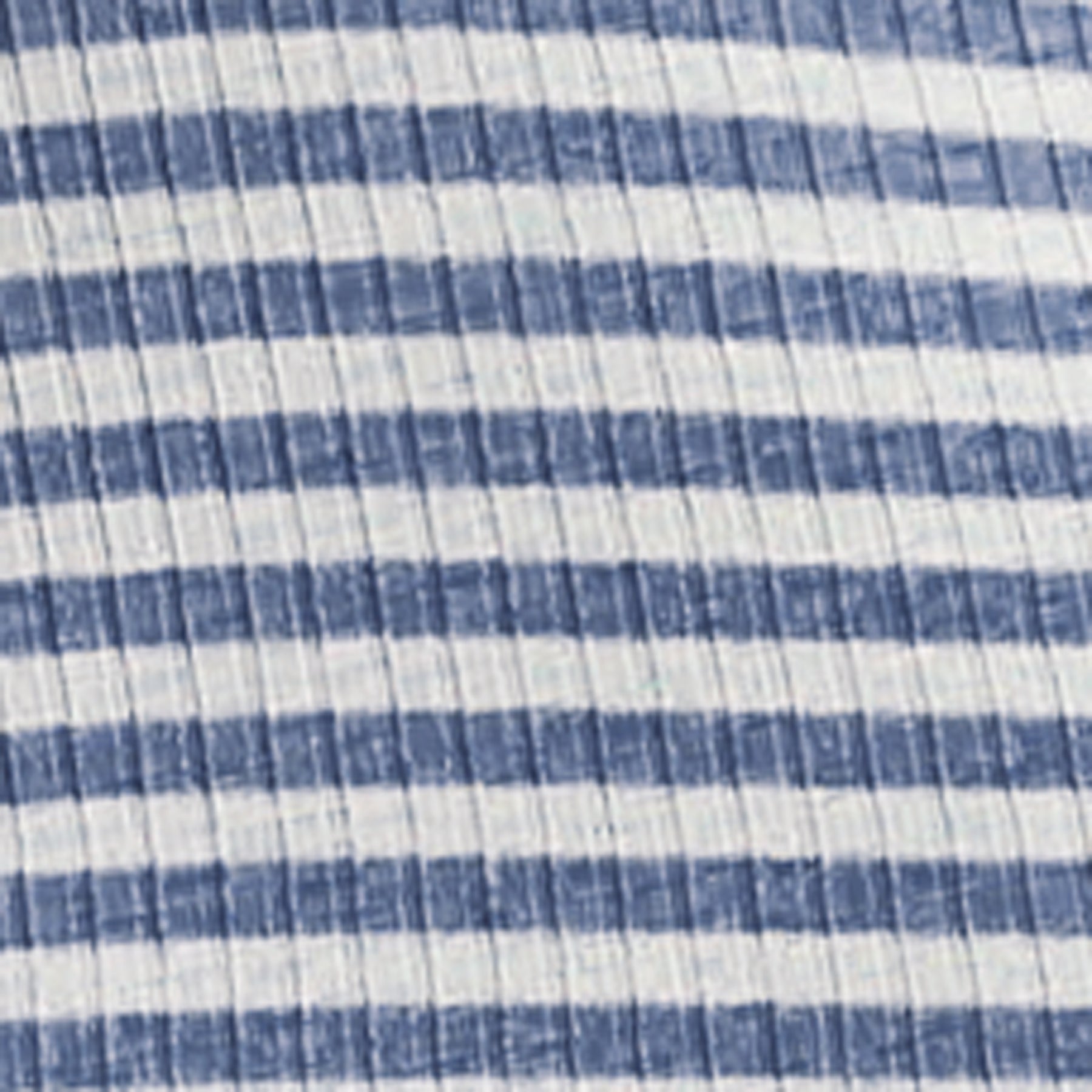 Dune Stripe One Piece Washed Indigo / White