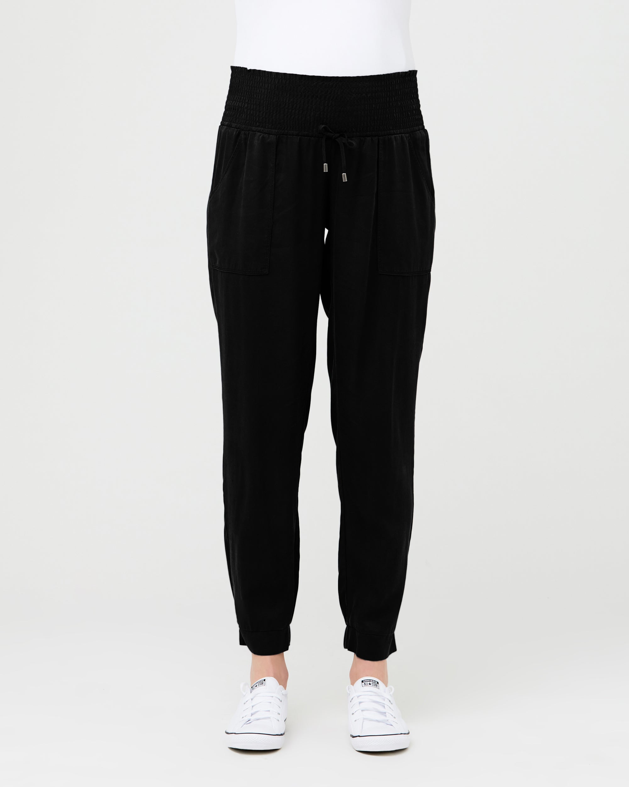 Tencel Off Duty Pant Black