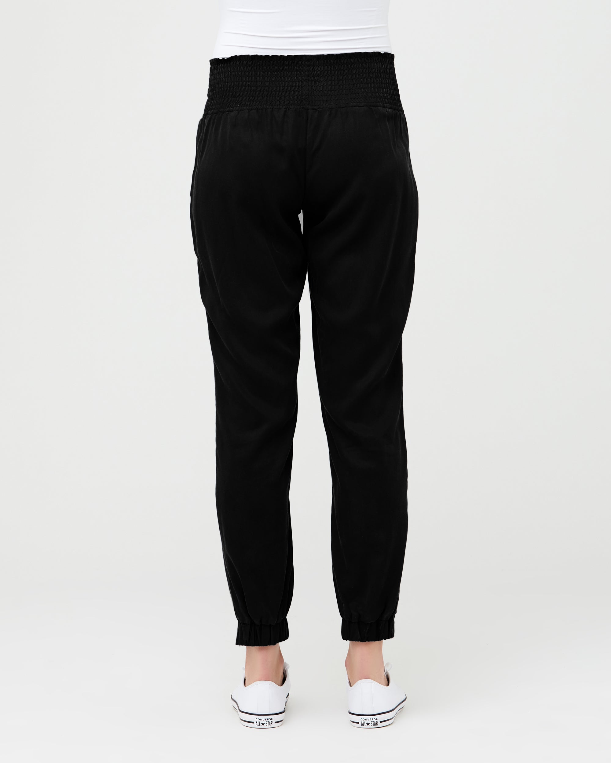 Tencel Off Duty Pant Black