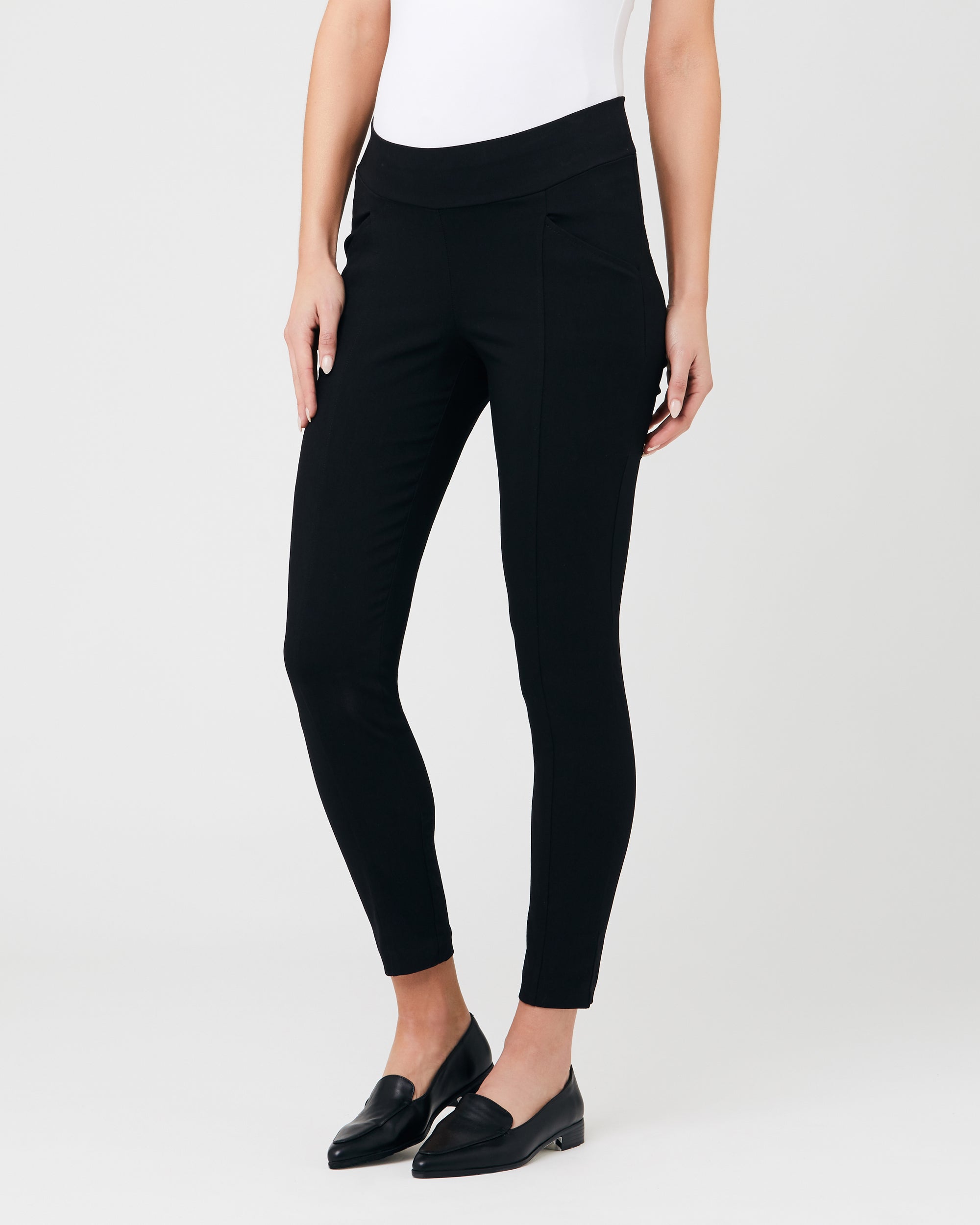 Slim Leg Pocket Pant Black