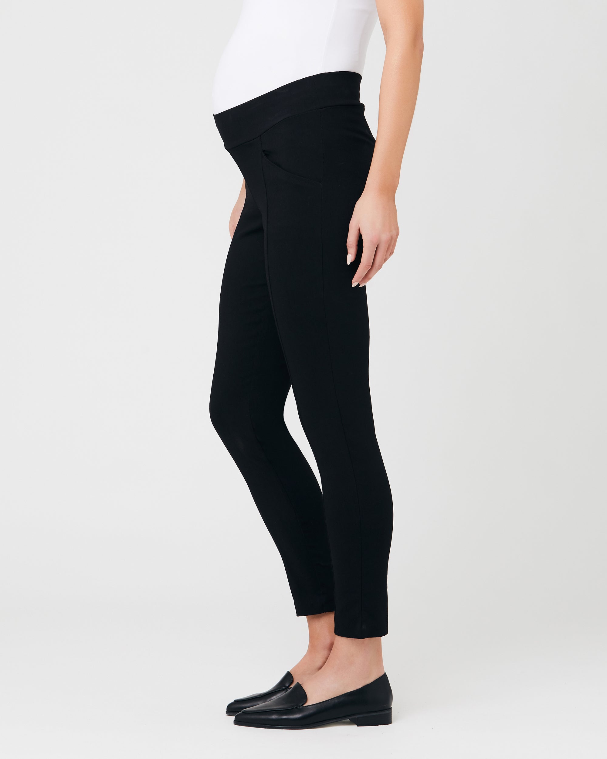 Slim Leg Pocket Pant Black