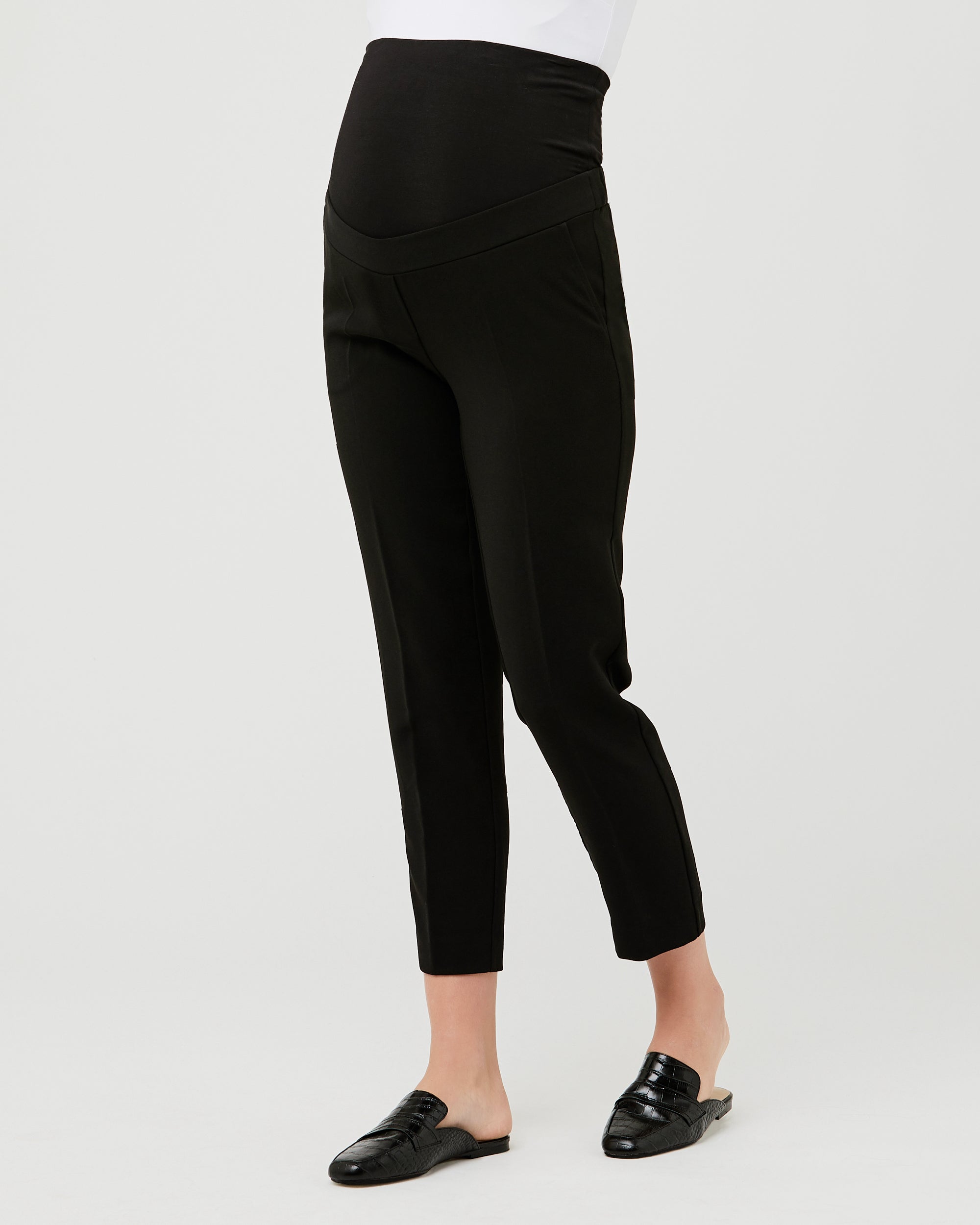 Alexa Classic Crop Pant Black