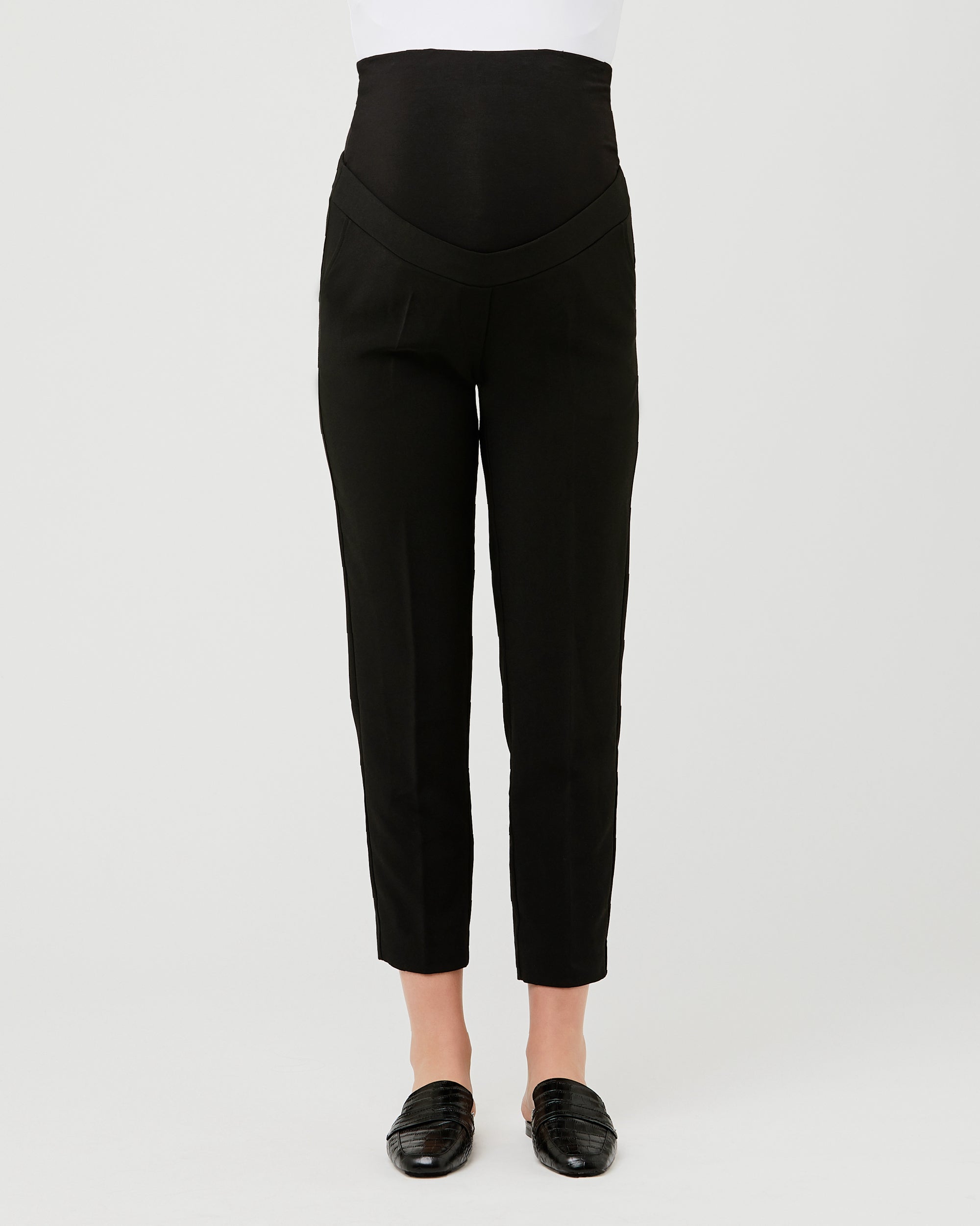 Alexa Classic Crop Pant Black