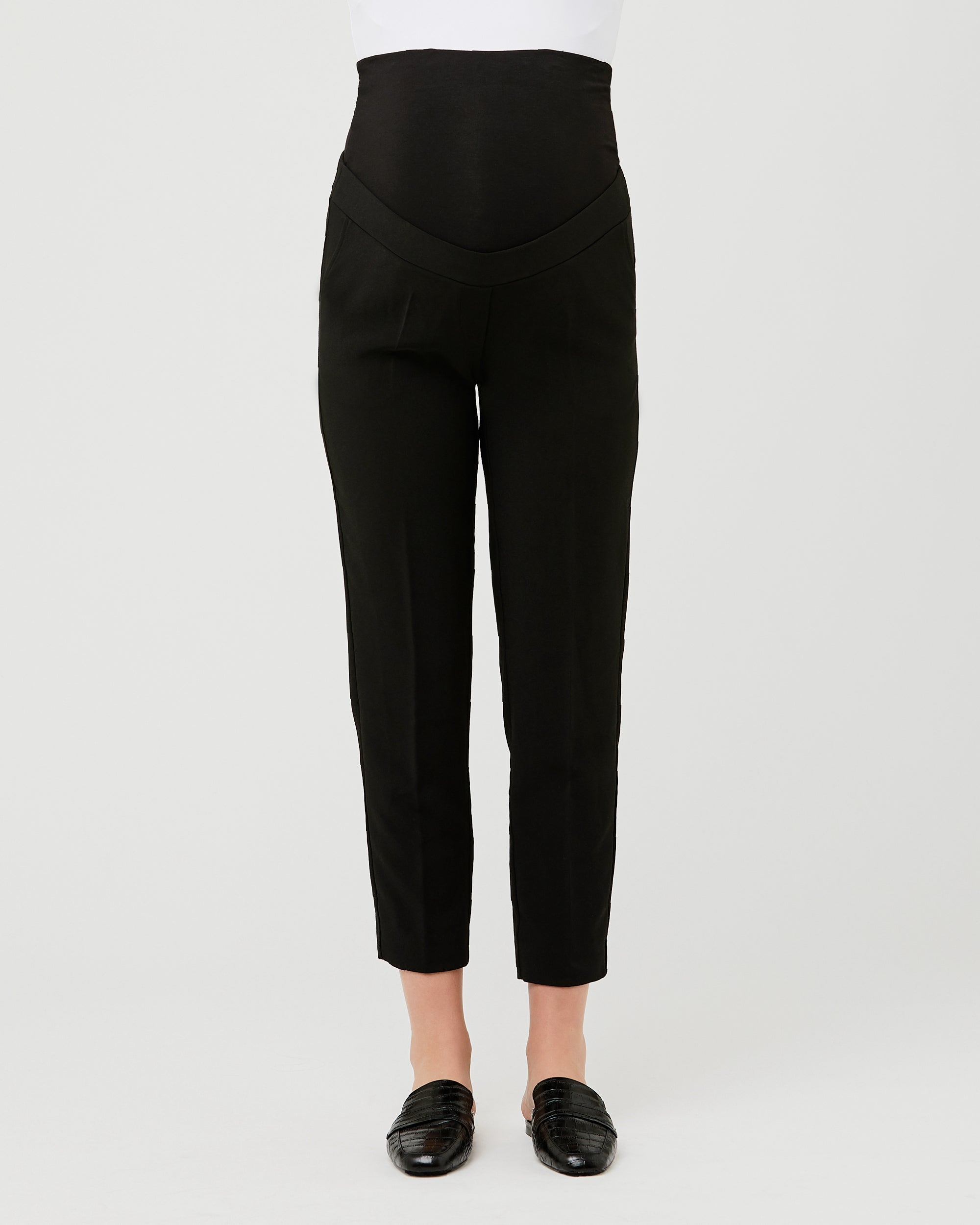 Alexa Classic Crop Pant  Black